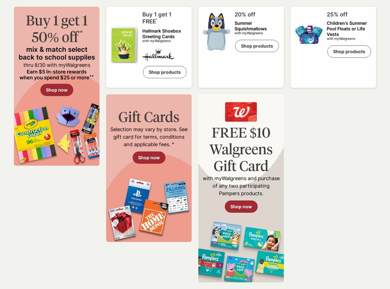 Catalogue Walgreens from 07/07/2025