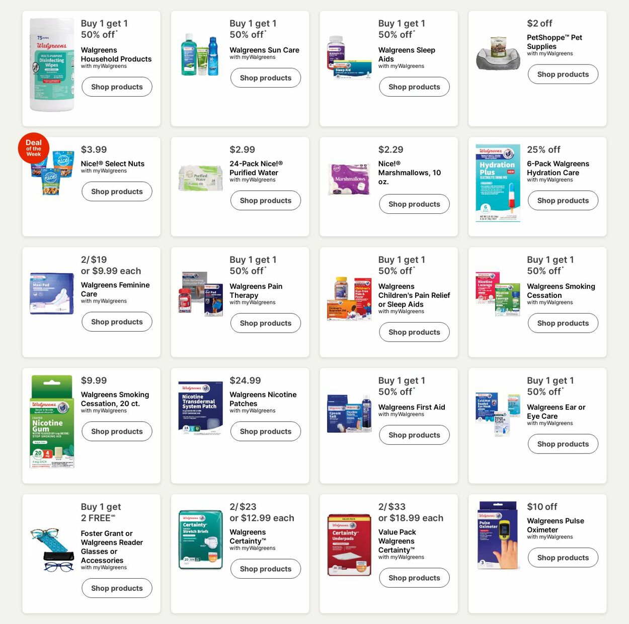 Catalogue Walgreens from 07/14/2025