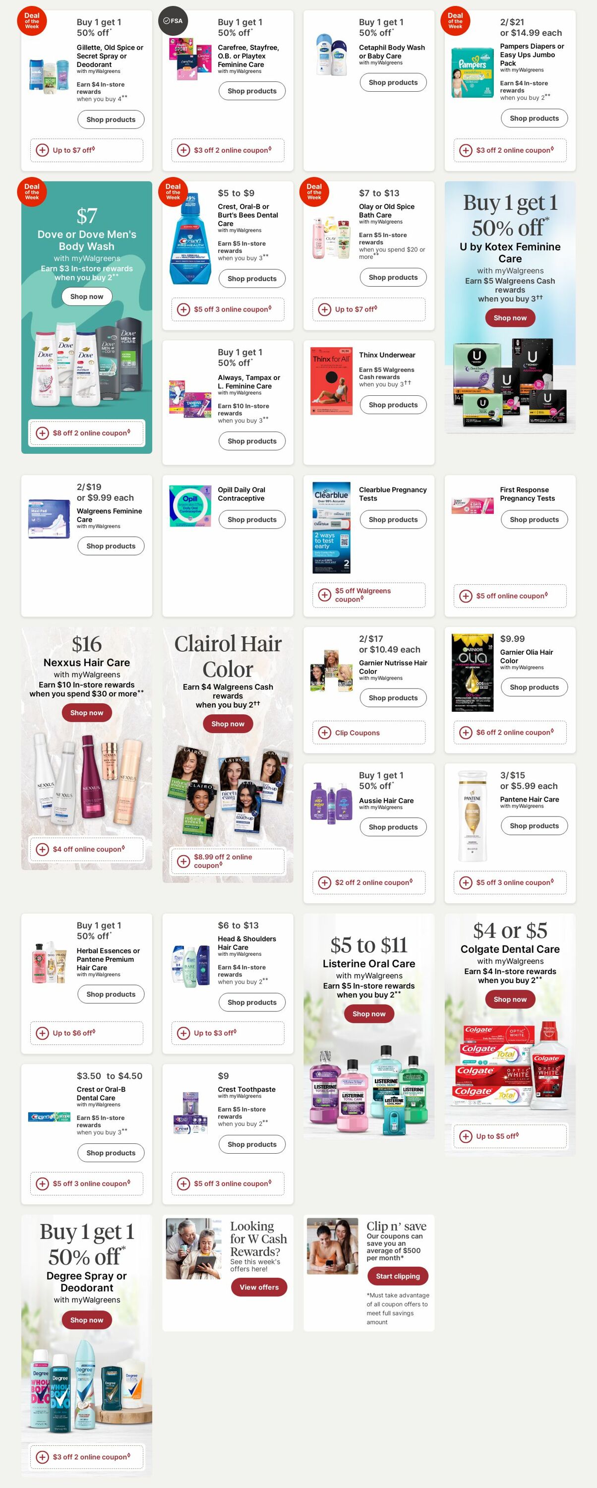 Catalogue Walgreens from 07/14/2025