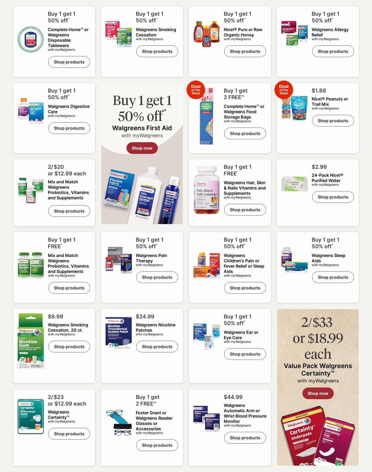 Catalogue Walgreens from 07/21/2025