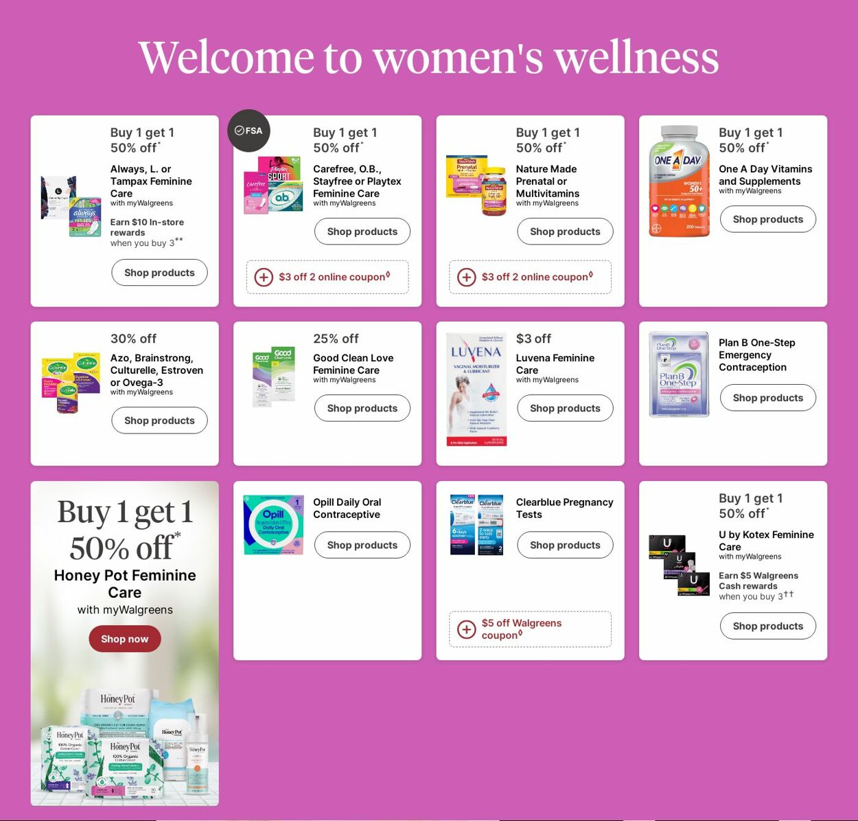 Catalogue Walgreens from 07/21/2025