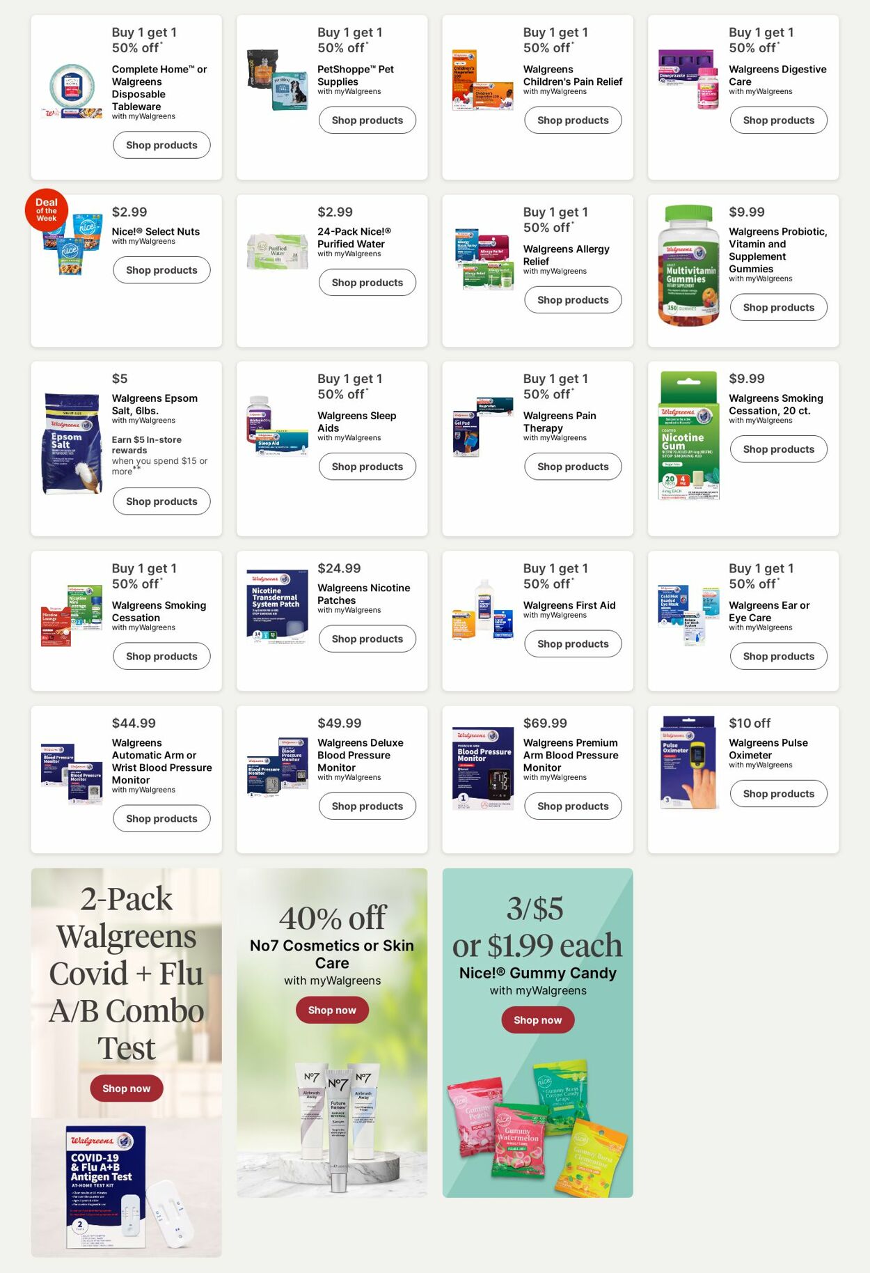 Catalogue Walgreens from 07/28/2025