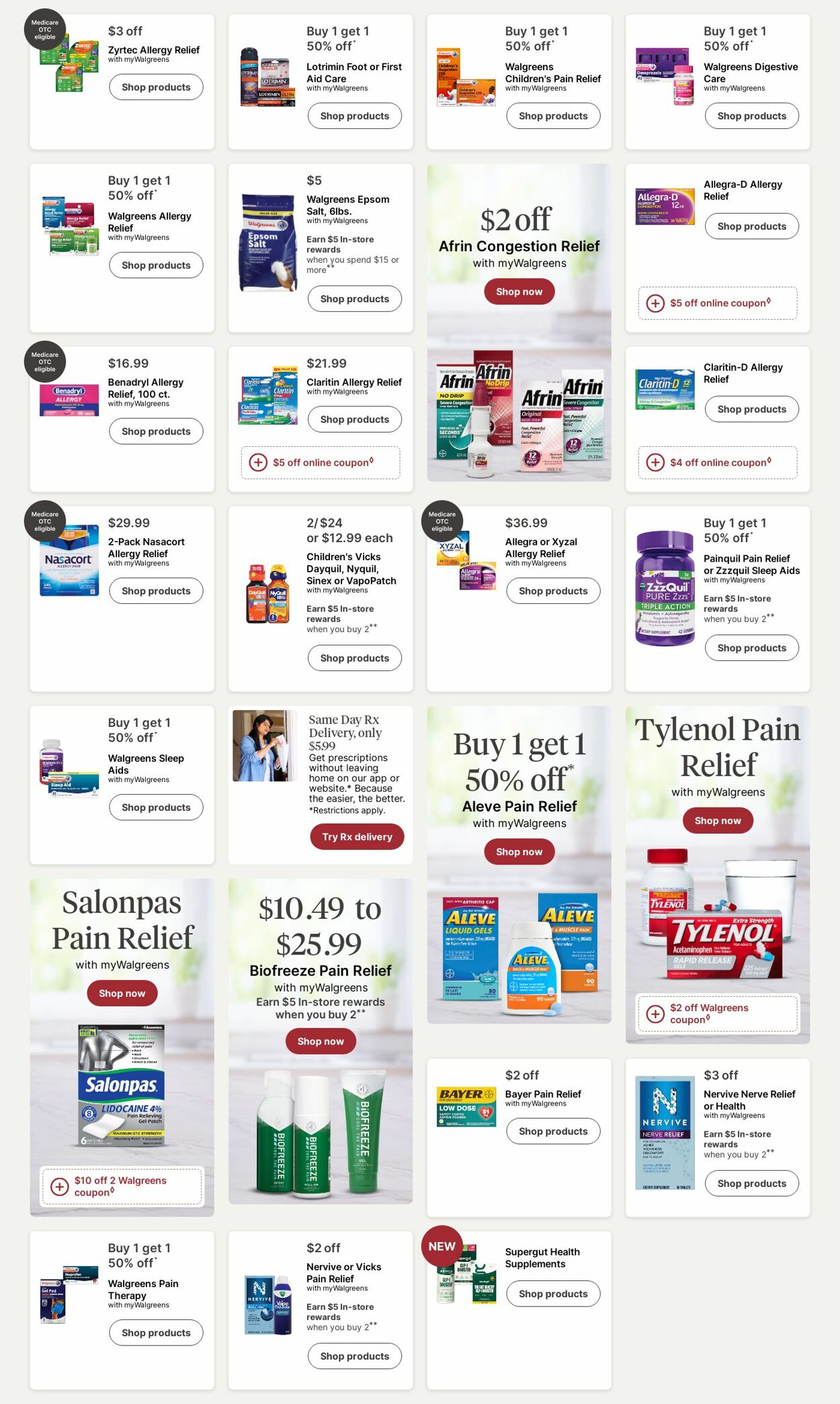 Catalogue Walgreens from 07/28/2025