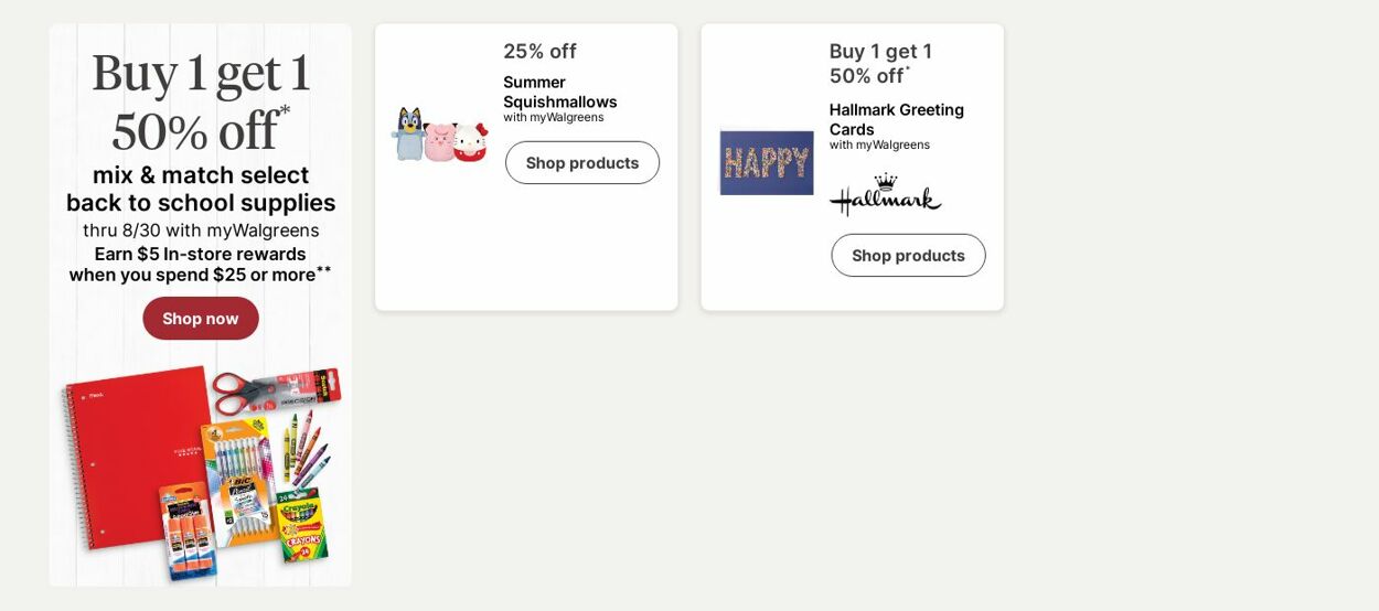 Catalogue Walgreens from 07/28/2025