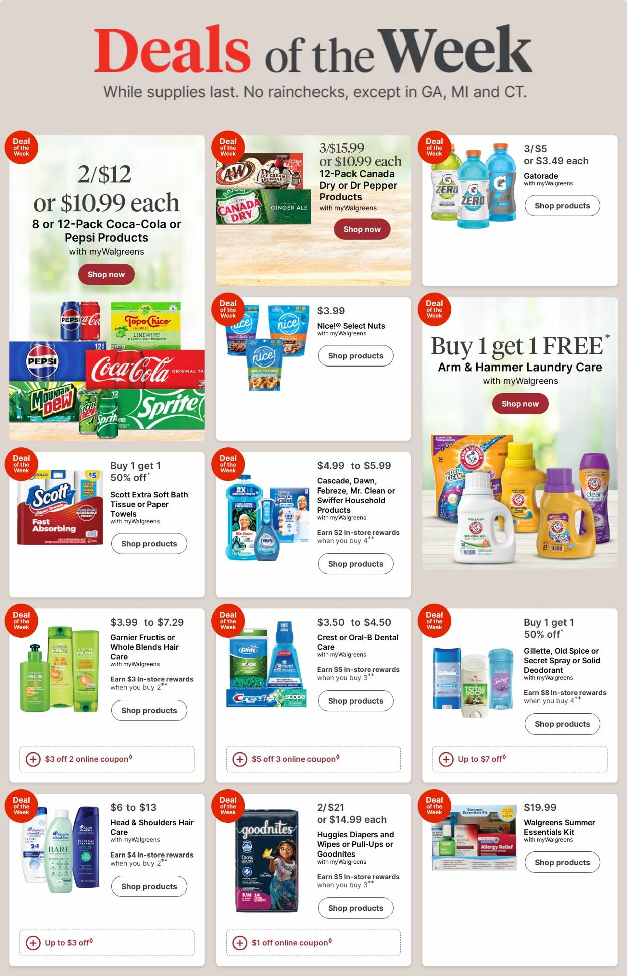 Catalogue Walgreens from 08/11/2025