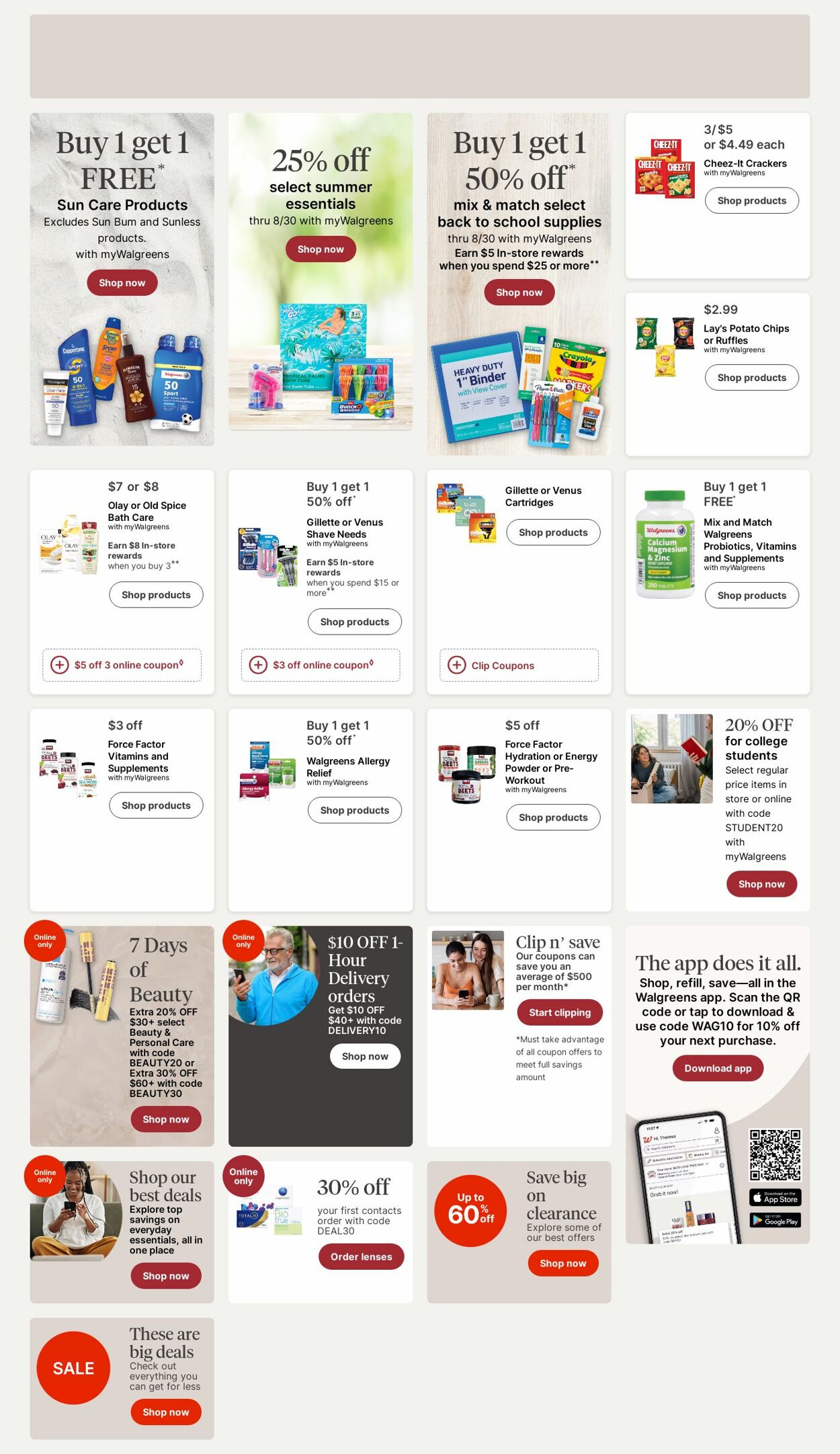 Catalogue Walgreens from 08/11/2025