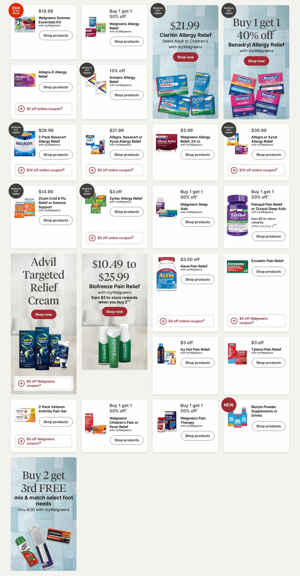 Catalogue Walgreens from 08/11/2025