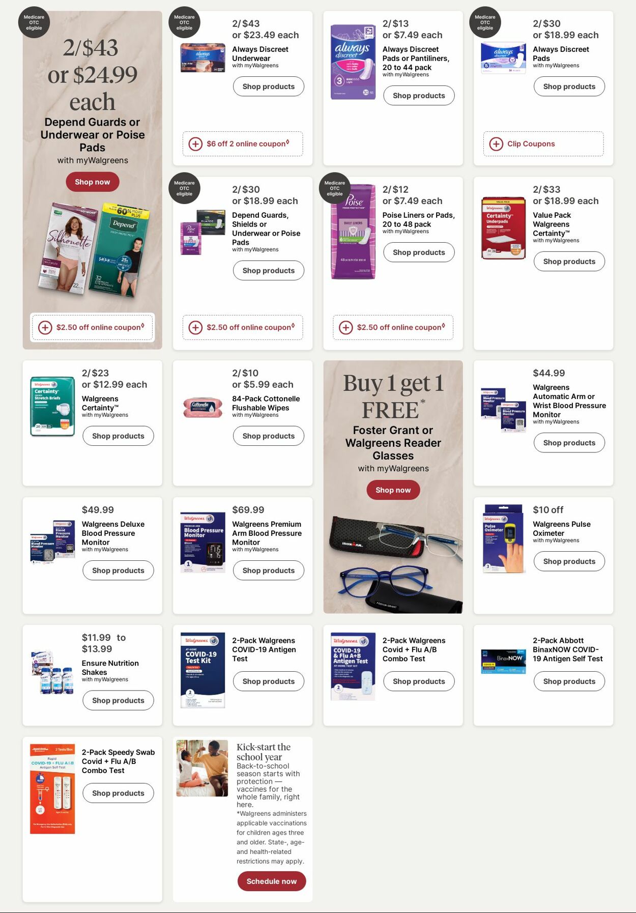 Catalogue Walgreens from 08/11/2025