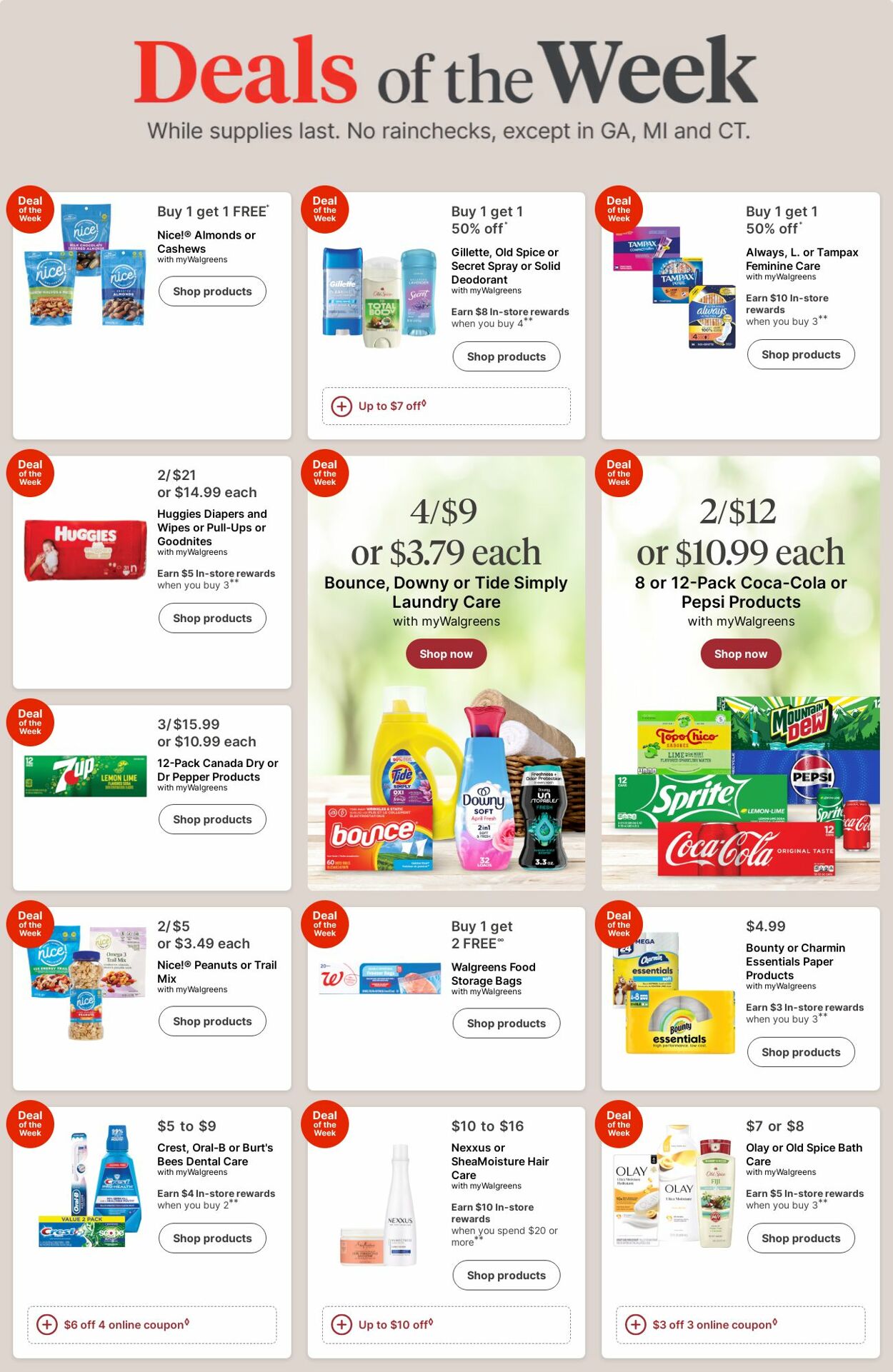 Catalogue Walgreens from 08/18/2025