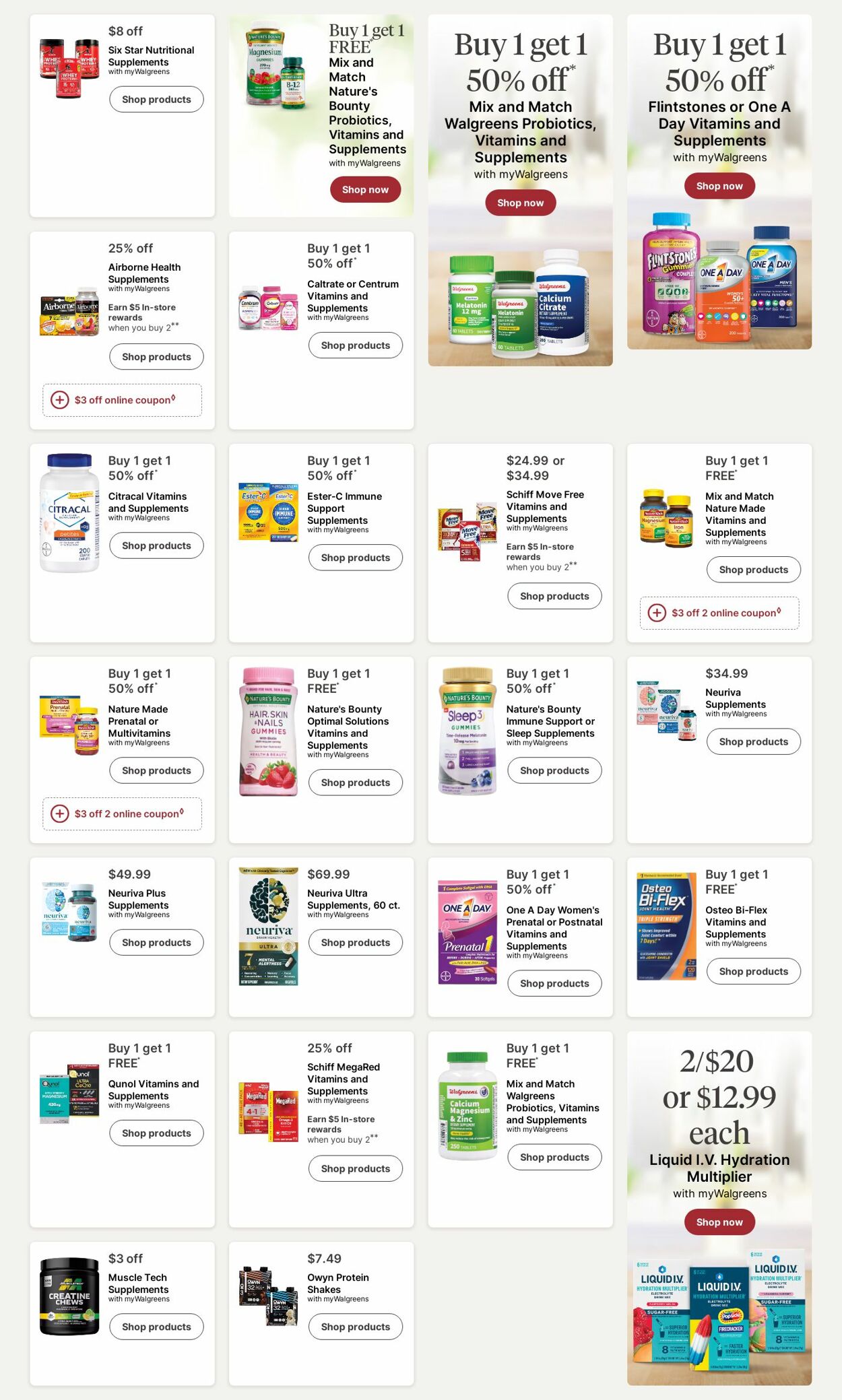 Catalogue Walgreens from 08/18/2025