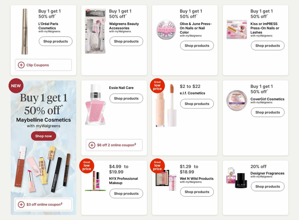 Catalogue Walgreens from 08/18/2025