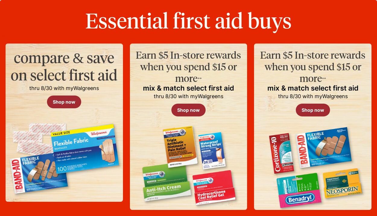 Catalogue Walgreens from 08/25/2025