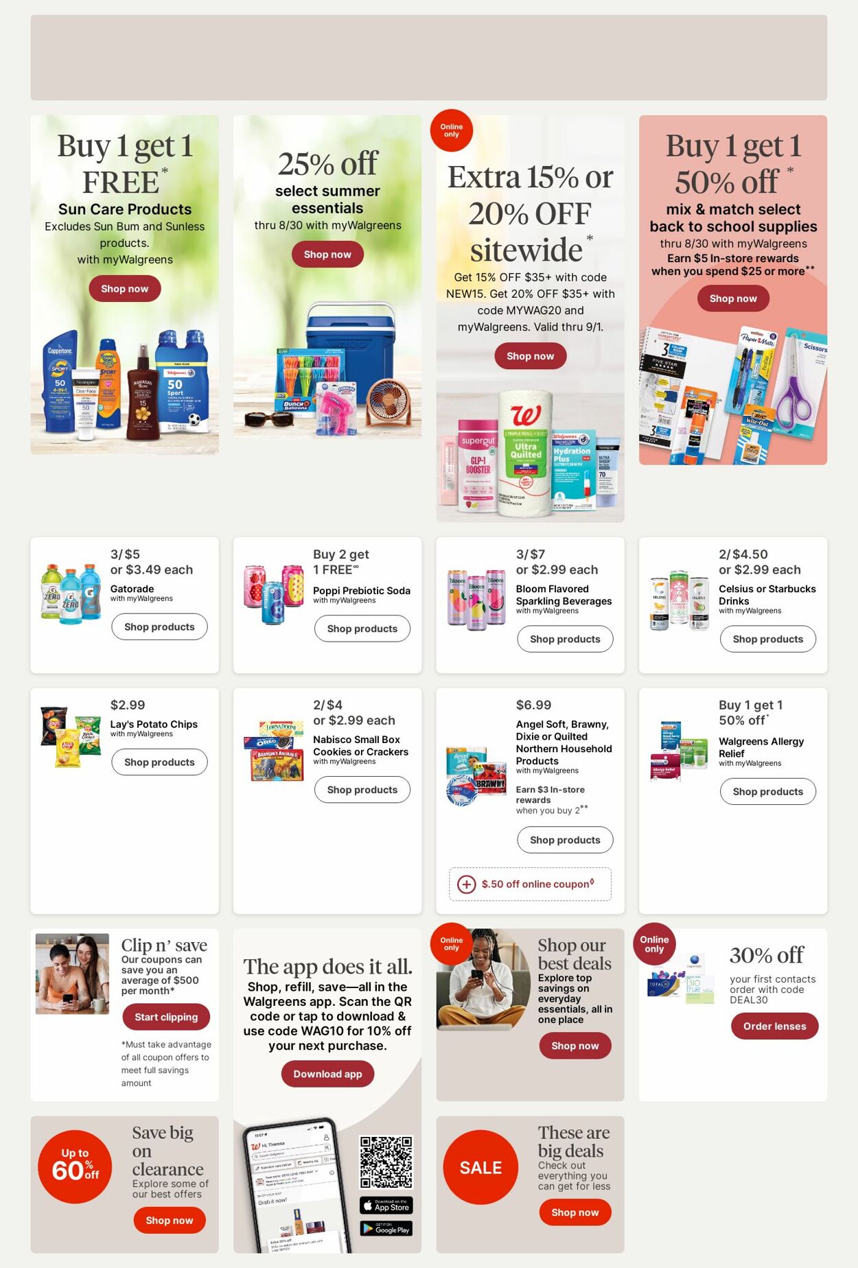 Catalogue Walgreens from 08/25/2025