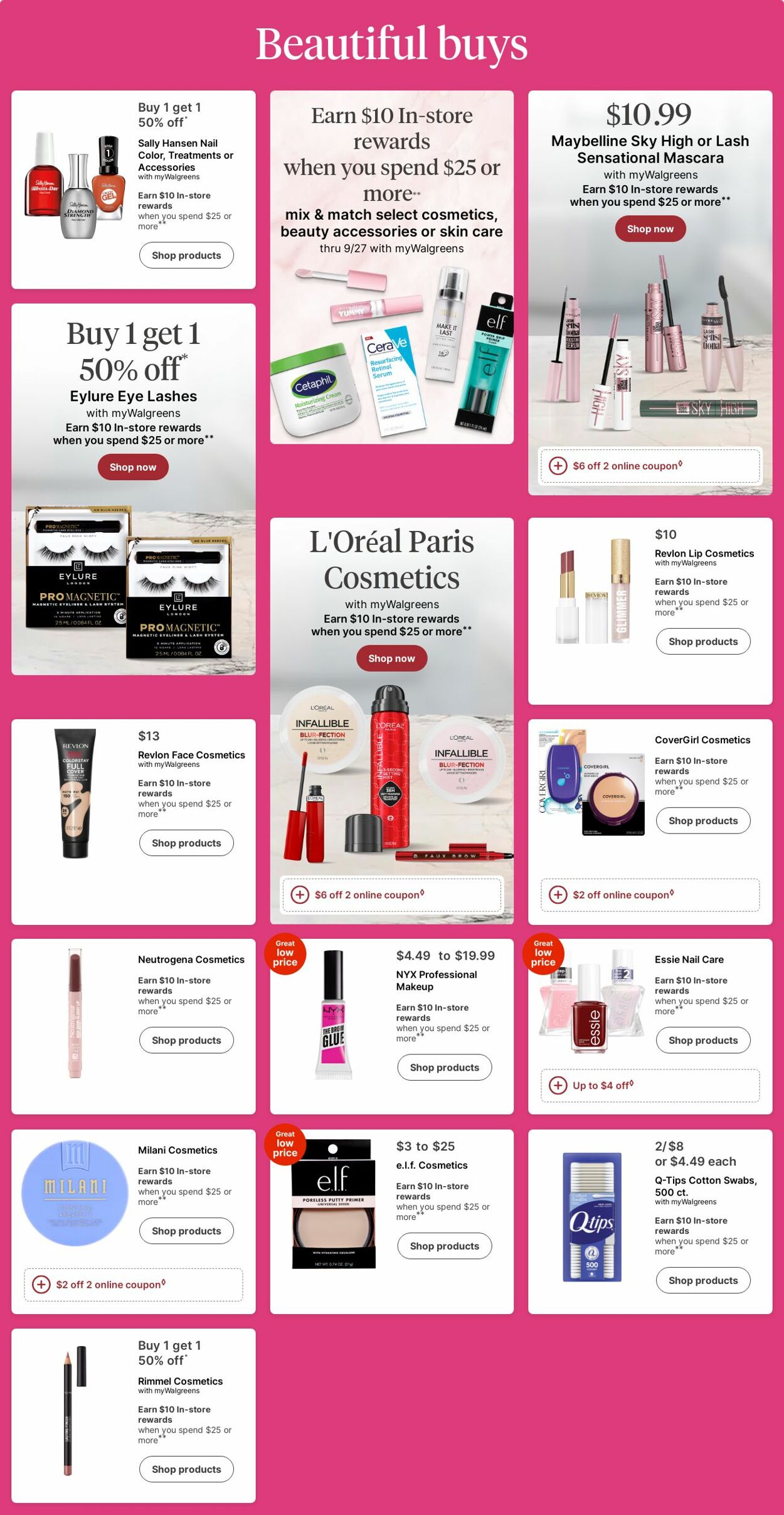 Catalogue Walgreens from 09/08/2025