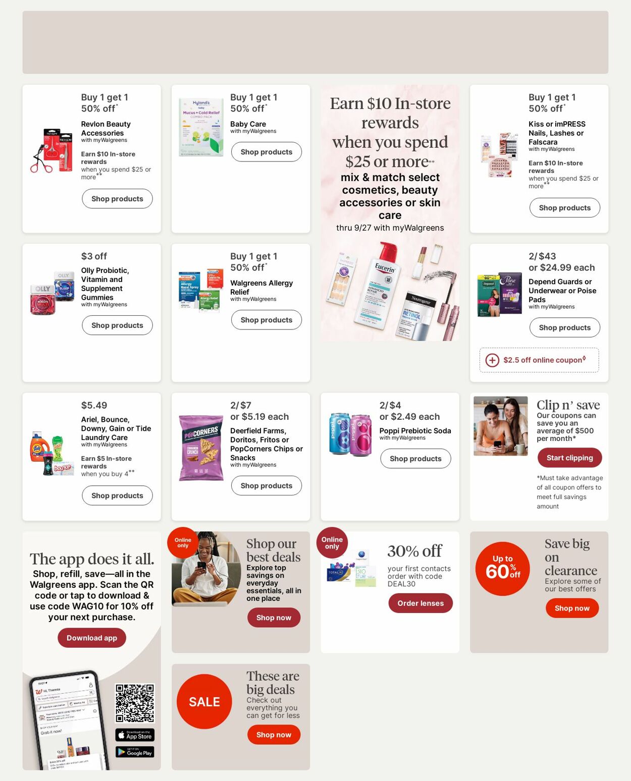 Catalogue Walgreens from 09/08/2025