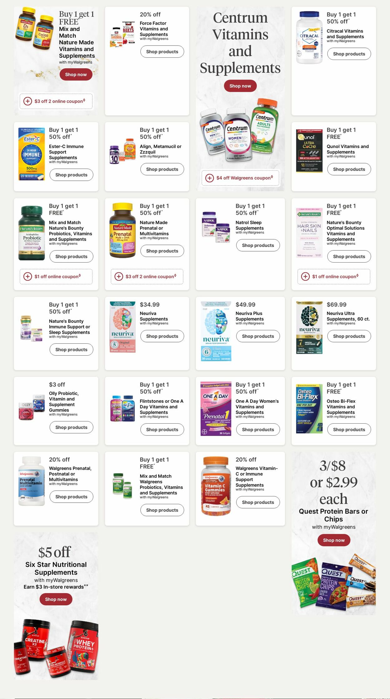 Catalogue Walgreens from 09/15/2025