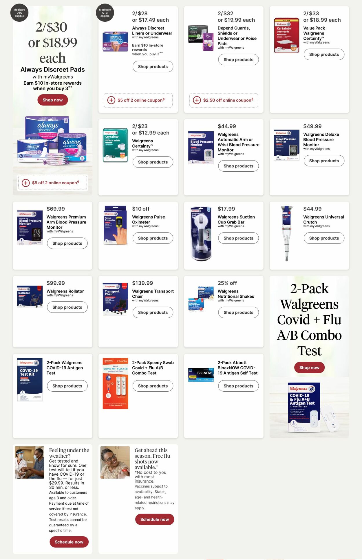Catalogue Walgreens from 09/15/2025