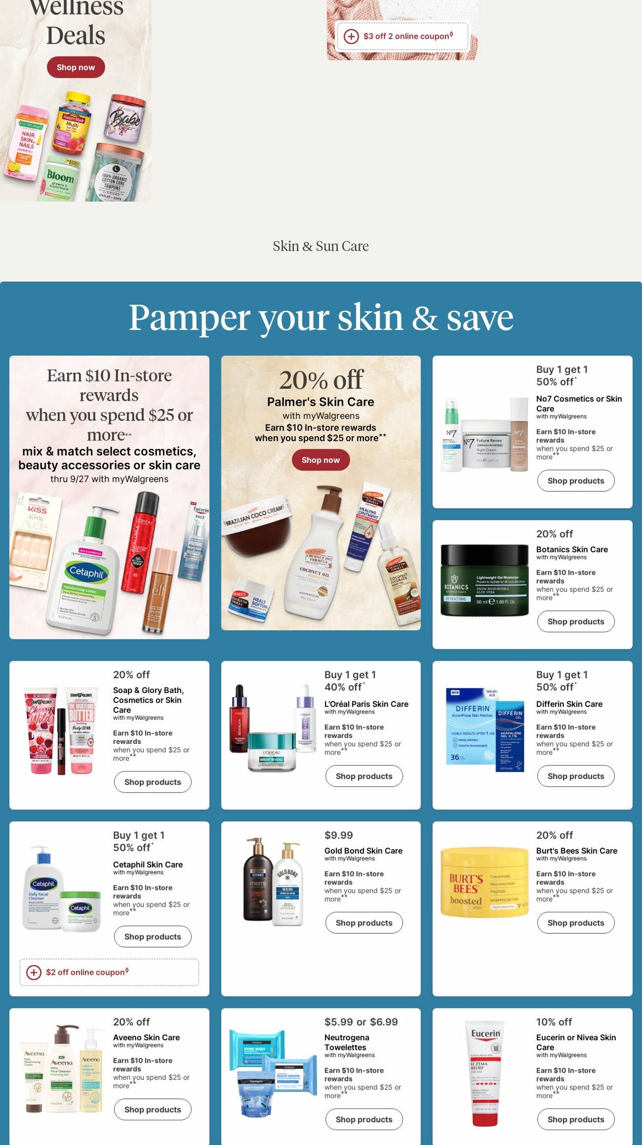 Catalogue Walgreens from 09/22/2025