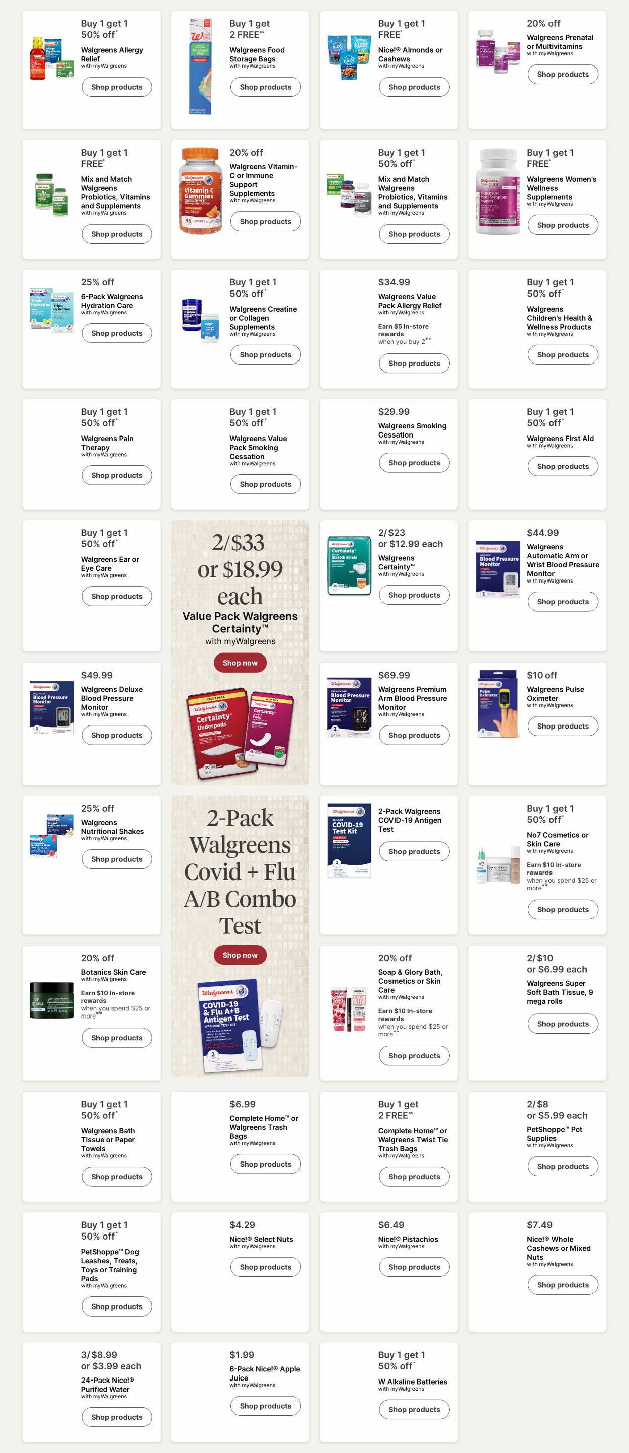 Catalogue Walgreens from 09/22/2025