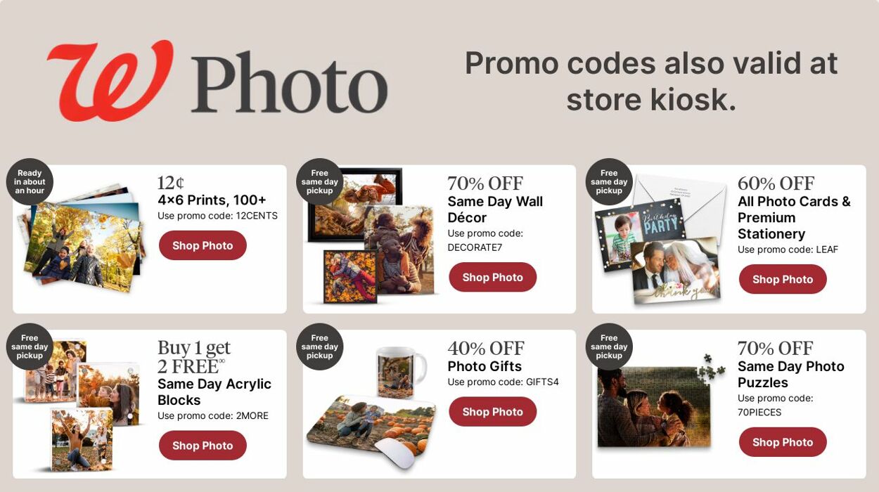 Catalogue Walgreens from 09/29/2025