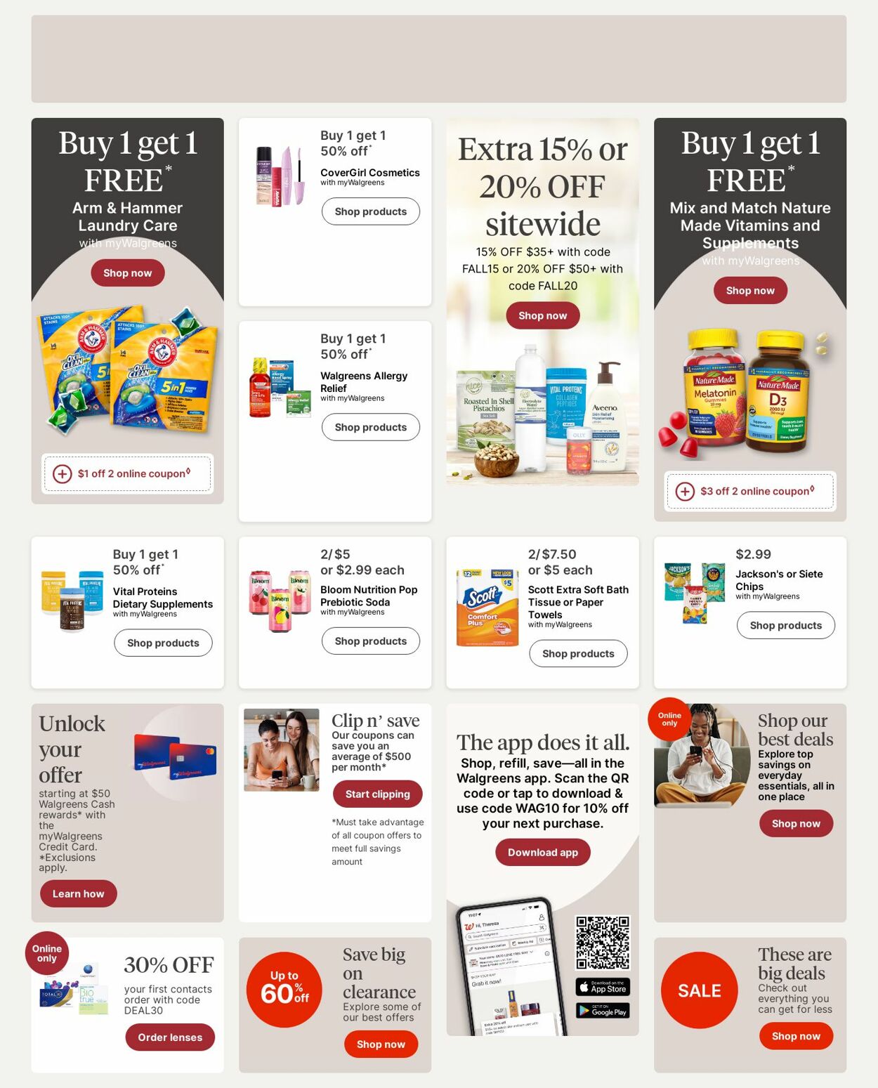 Catalogue Walgreens from 09/29/2025