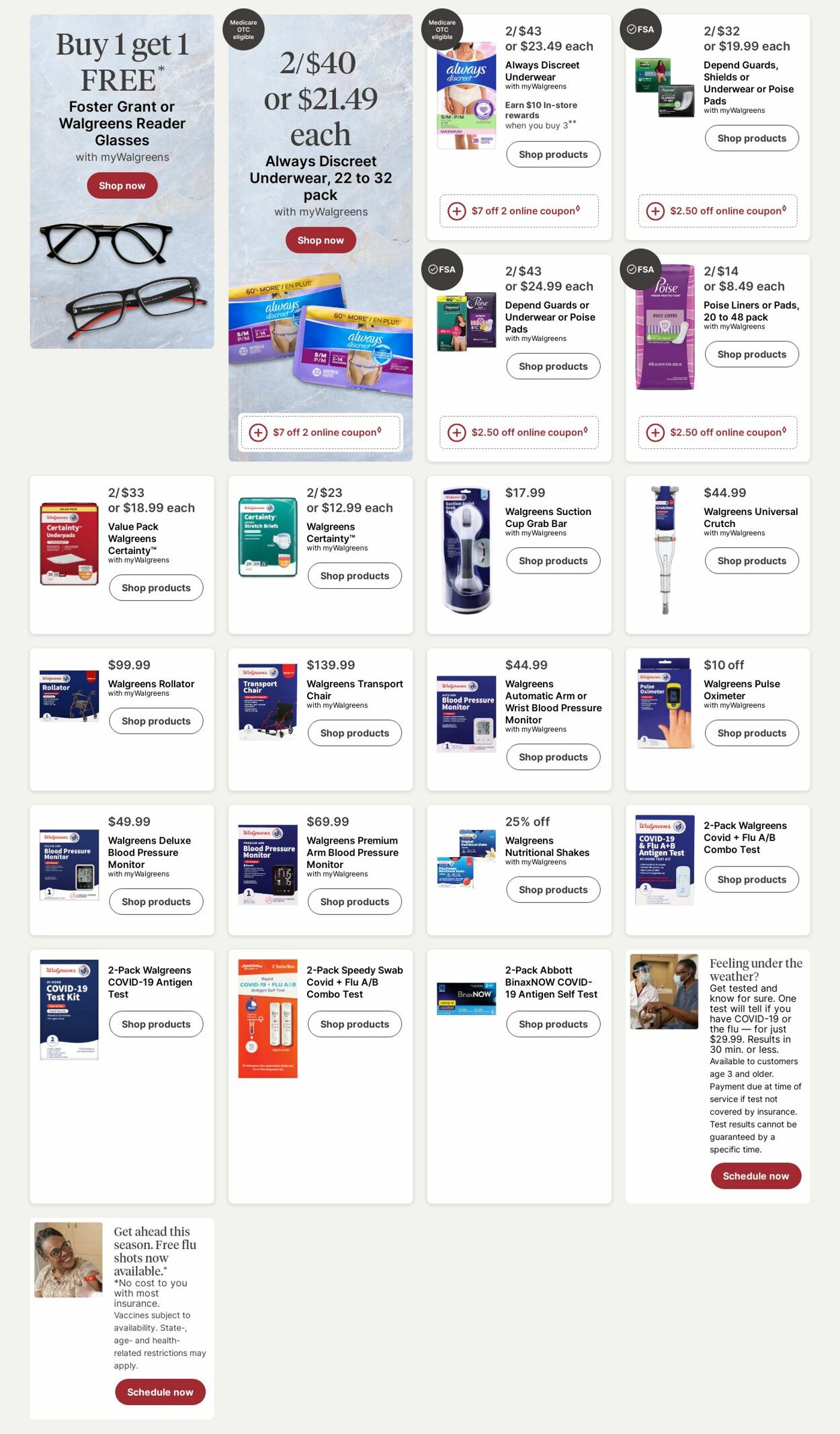 Catalogue Walgreens from 09/29/2025