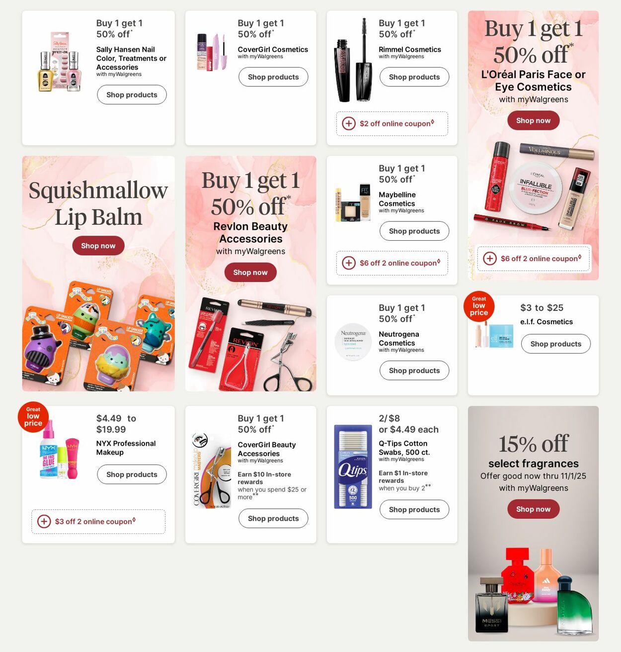 Catalogue Walgreens from 09/29/2025