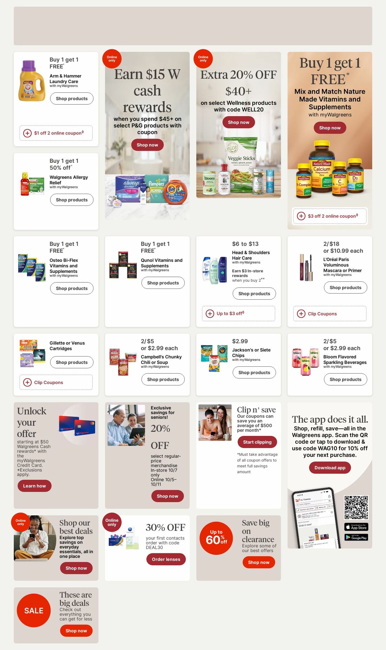 Catalogue Walgreens from 10/06/2025