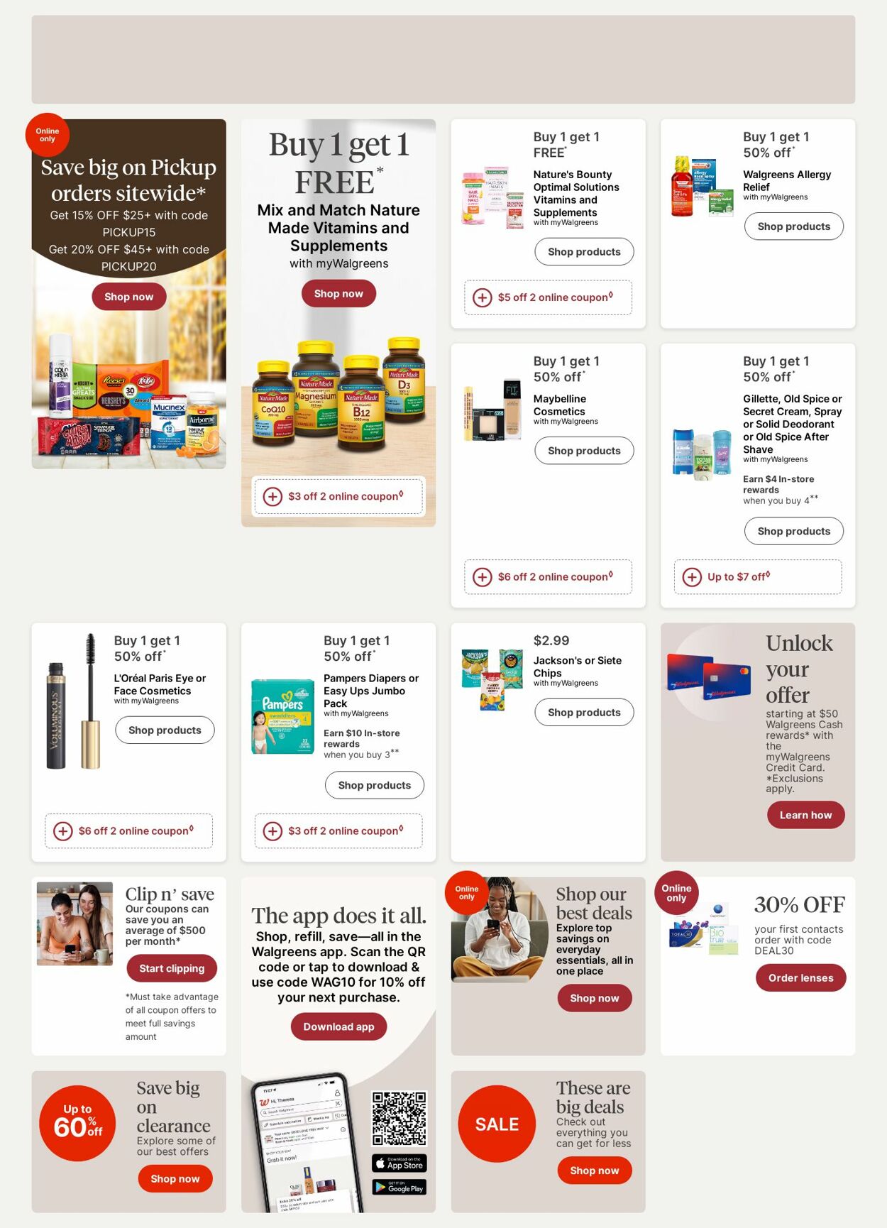 Catalogue Walgreens from 10/13/2025
