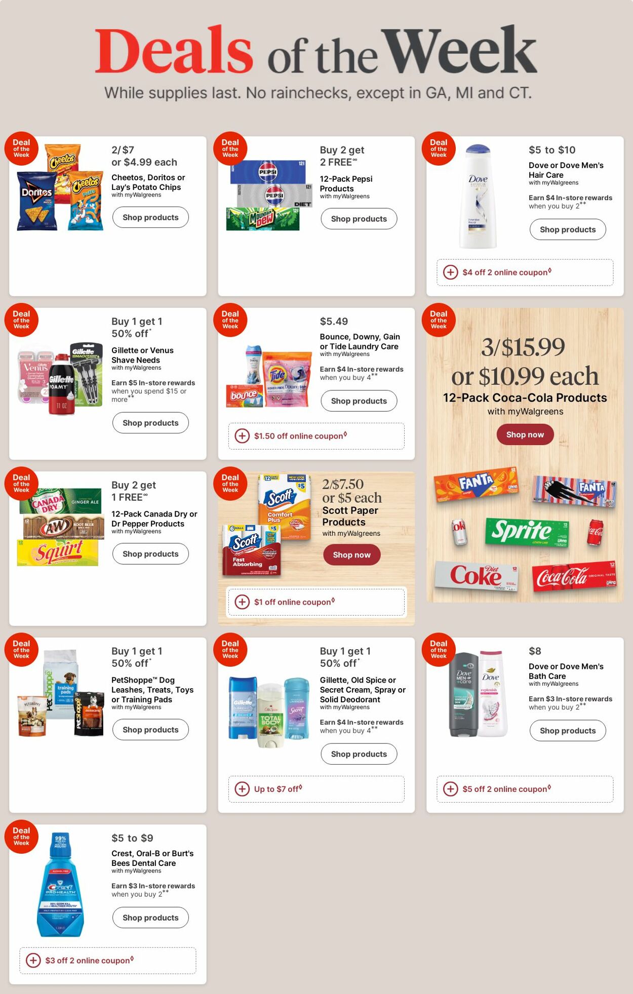 Catalogue Walgreens from 10/20/2025