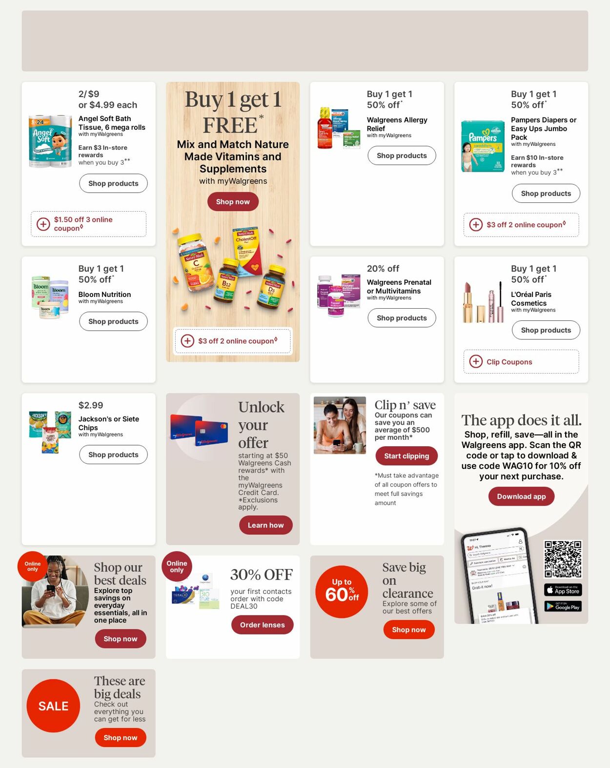 Catalogue Walgreens from 10/20/2025