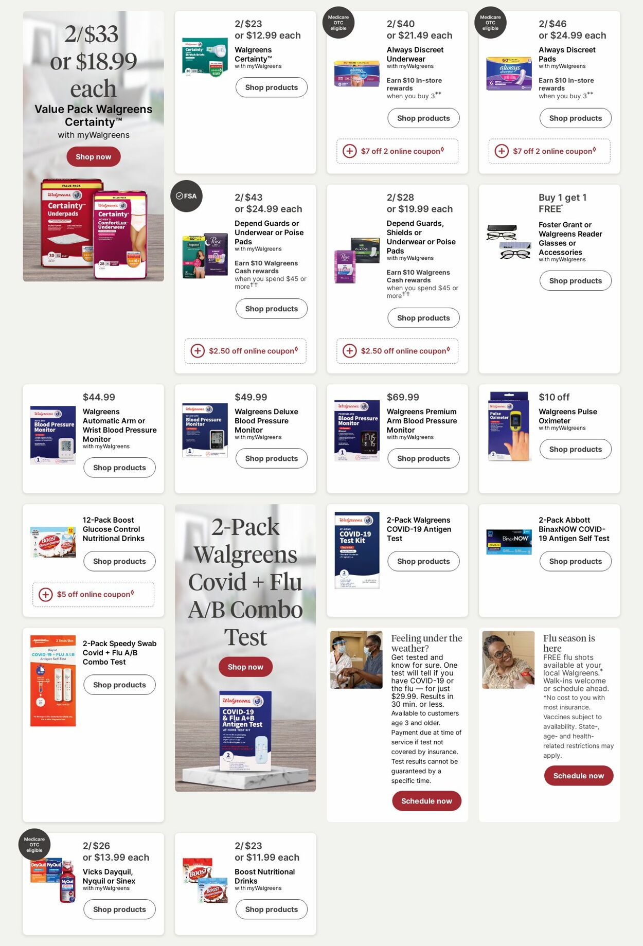 Catalogue Walgreens from 10/20/2025