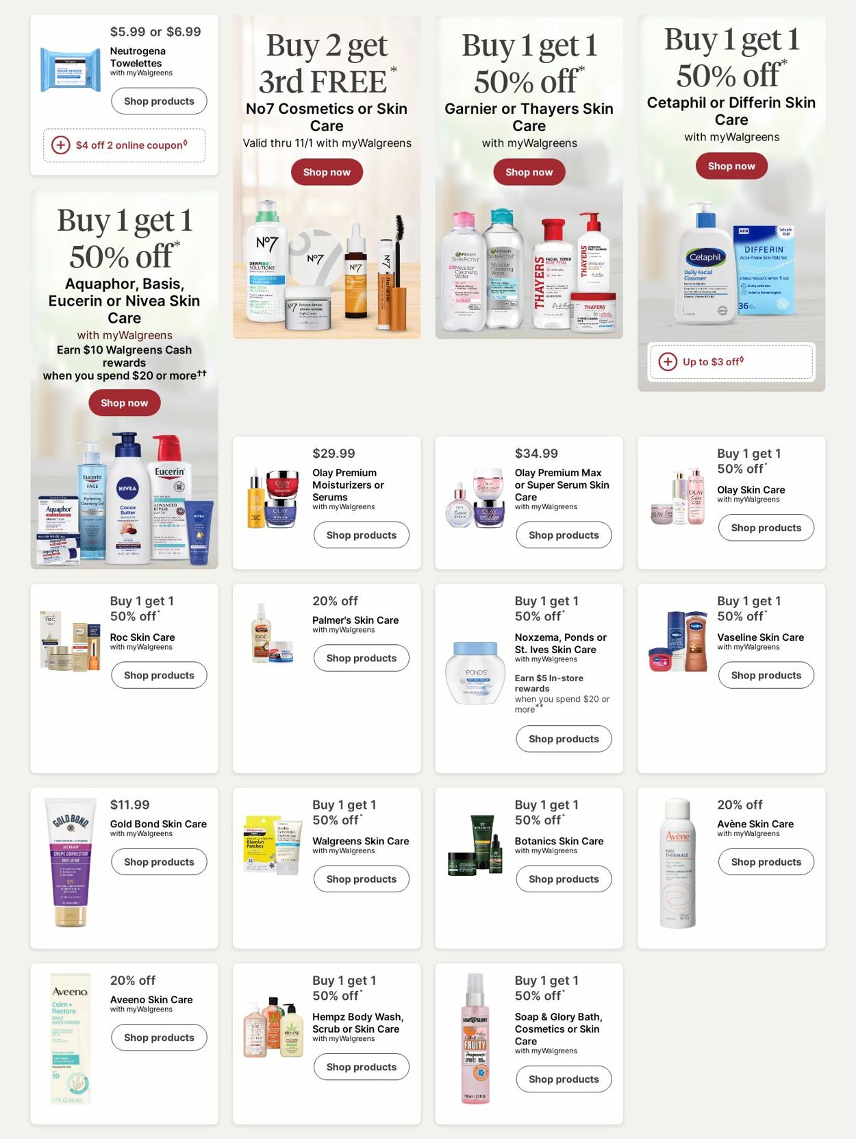 Catalogue Walgreens from 10/20/2025