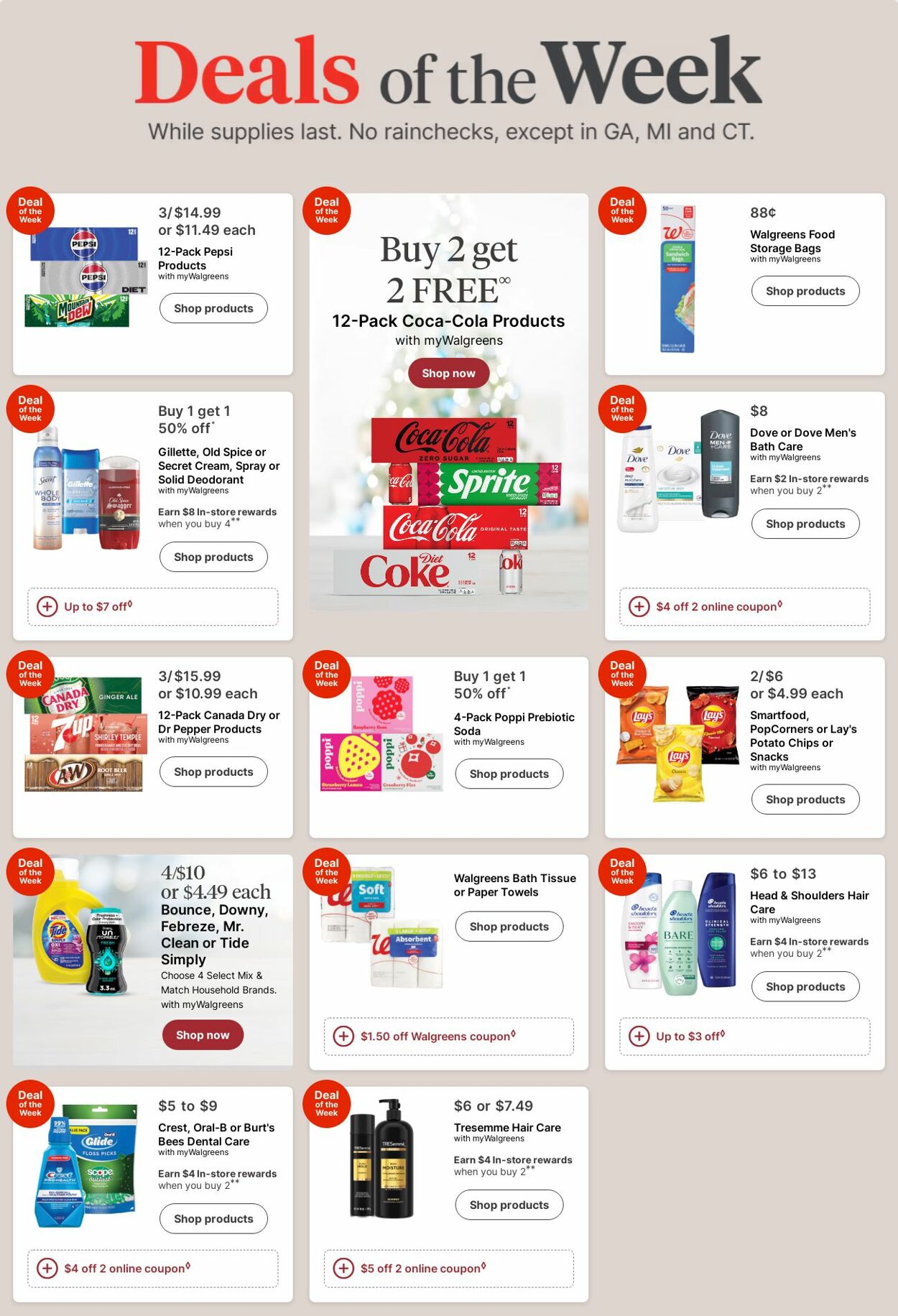Catalogue Walgreens from 12/08/2025