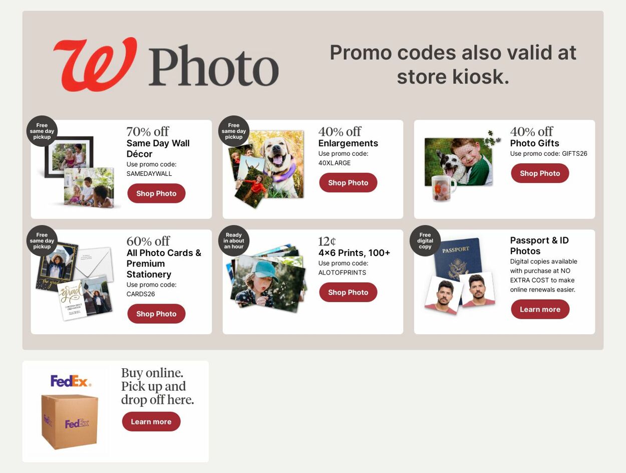 Catalogue Walgreens from 03/09/2026