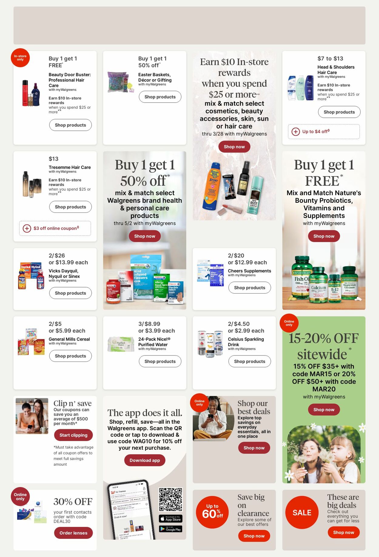 Catalogue Walgreens from 03/16/2026