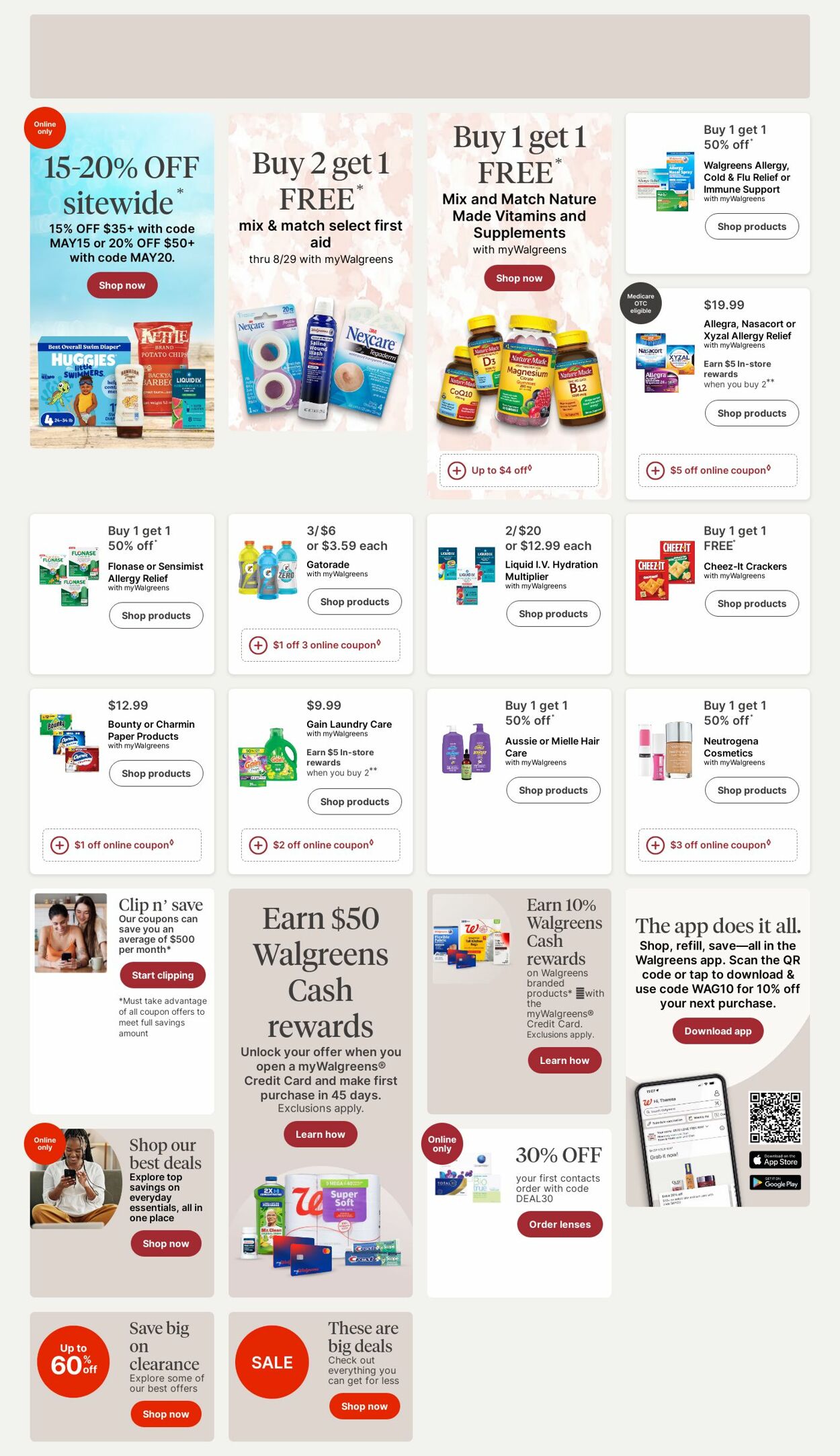 Catalogue Walgreens from 05/18/2026