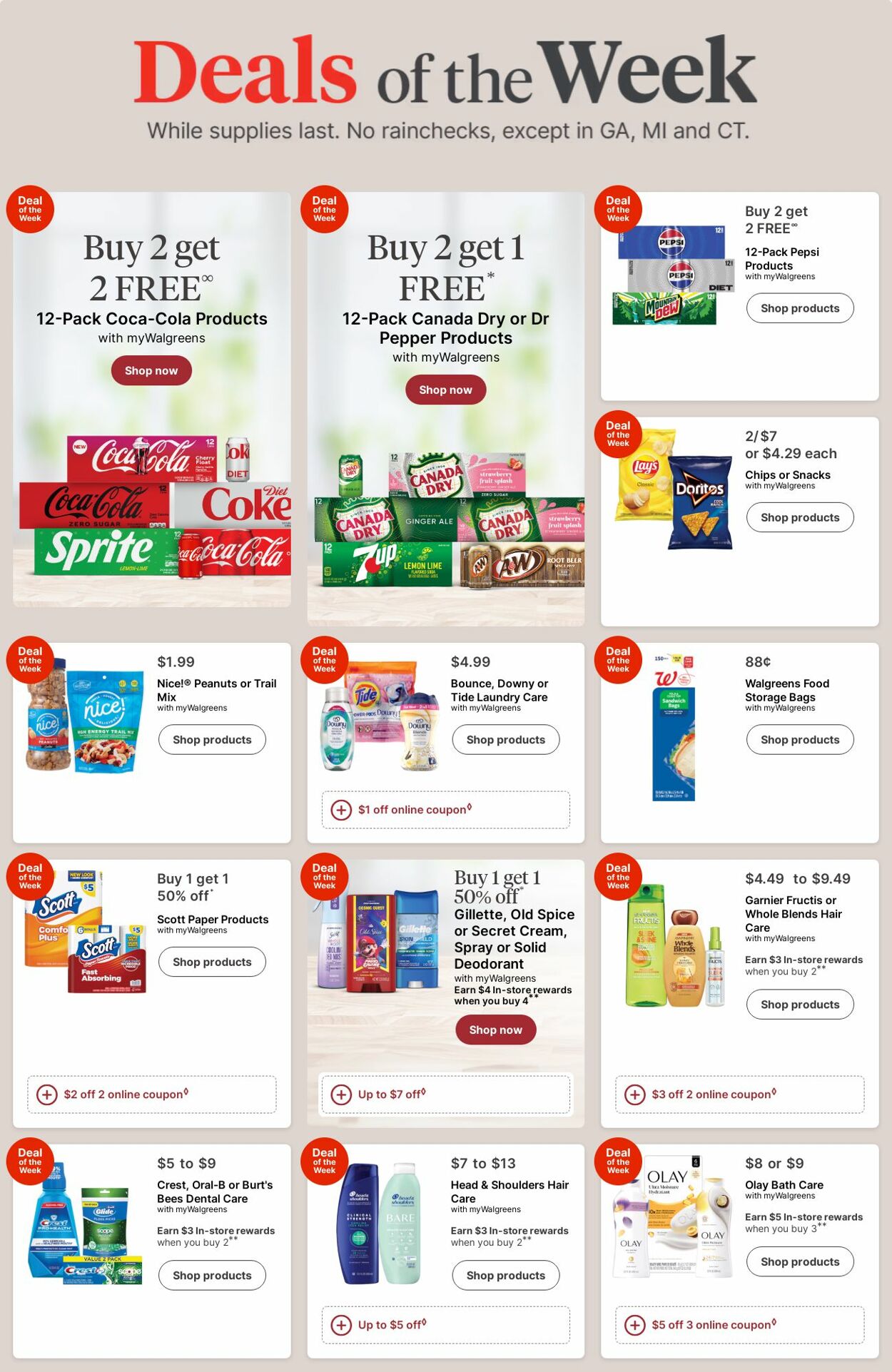 Catalogue Walgreens from 05/25/2026