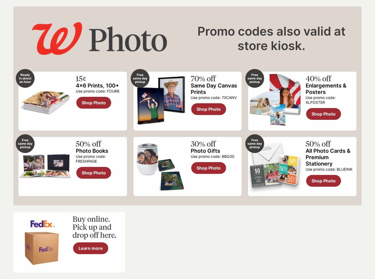 Catalogue Walgreens from 06/29/2026