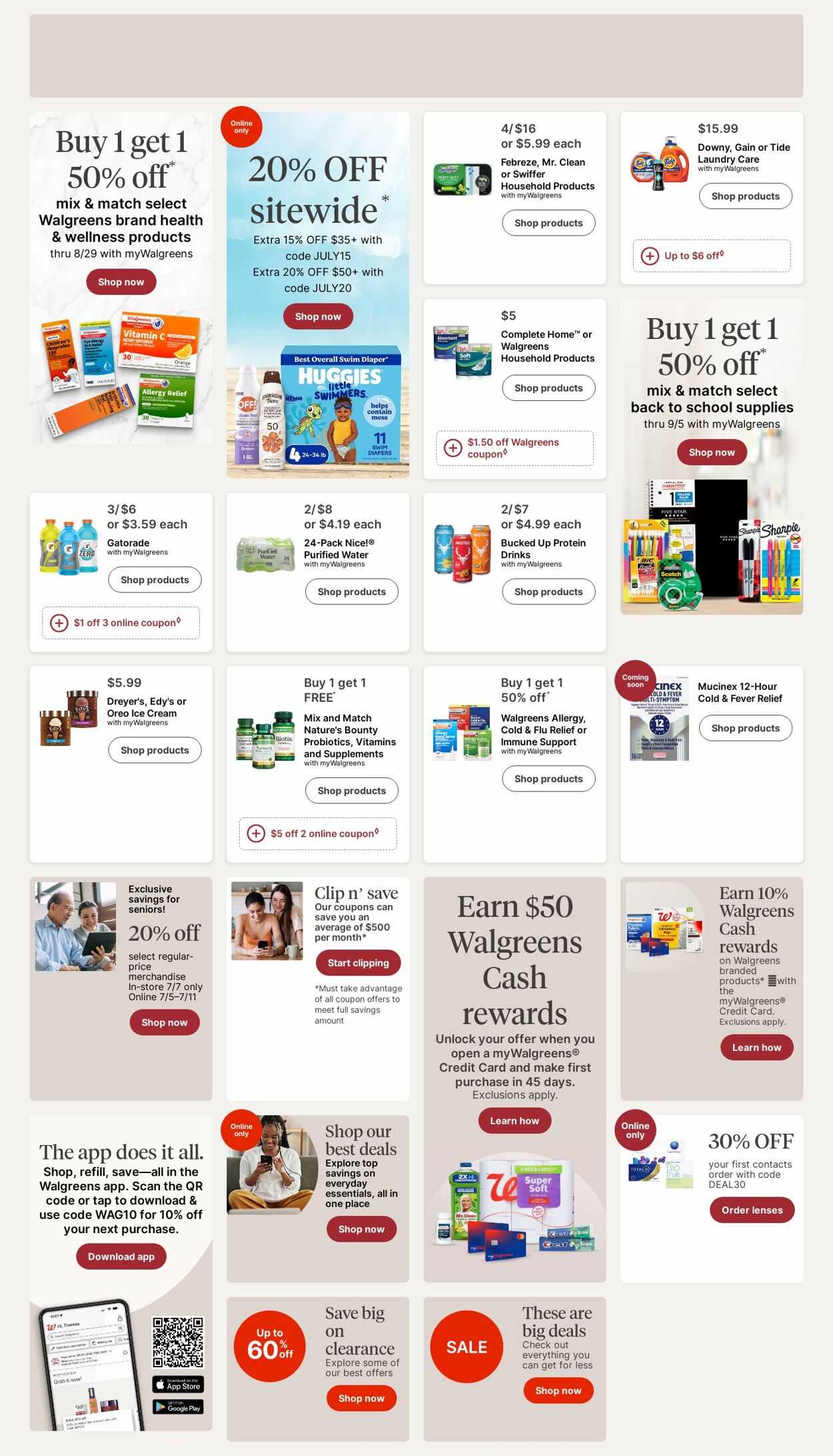 Catalogue Walgreens from 07/06/2026