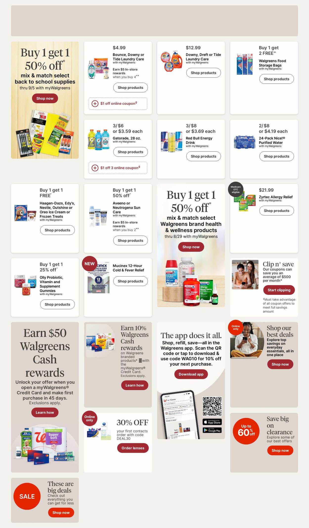 Catalogue Walgreens from 07/27/2026