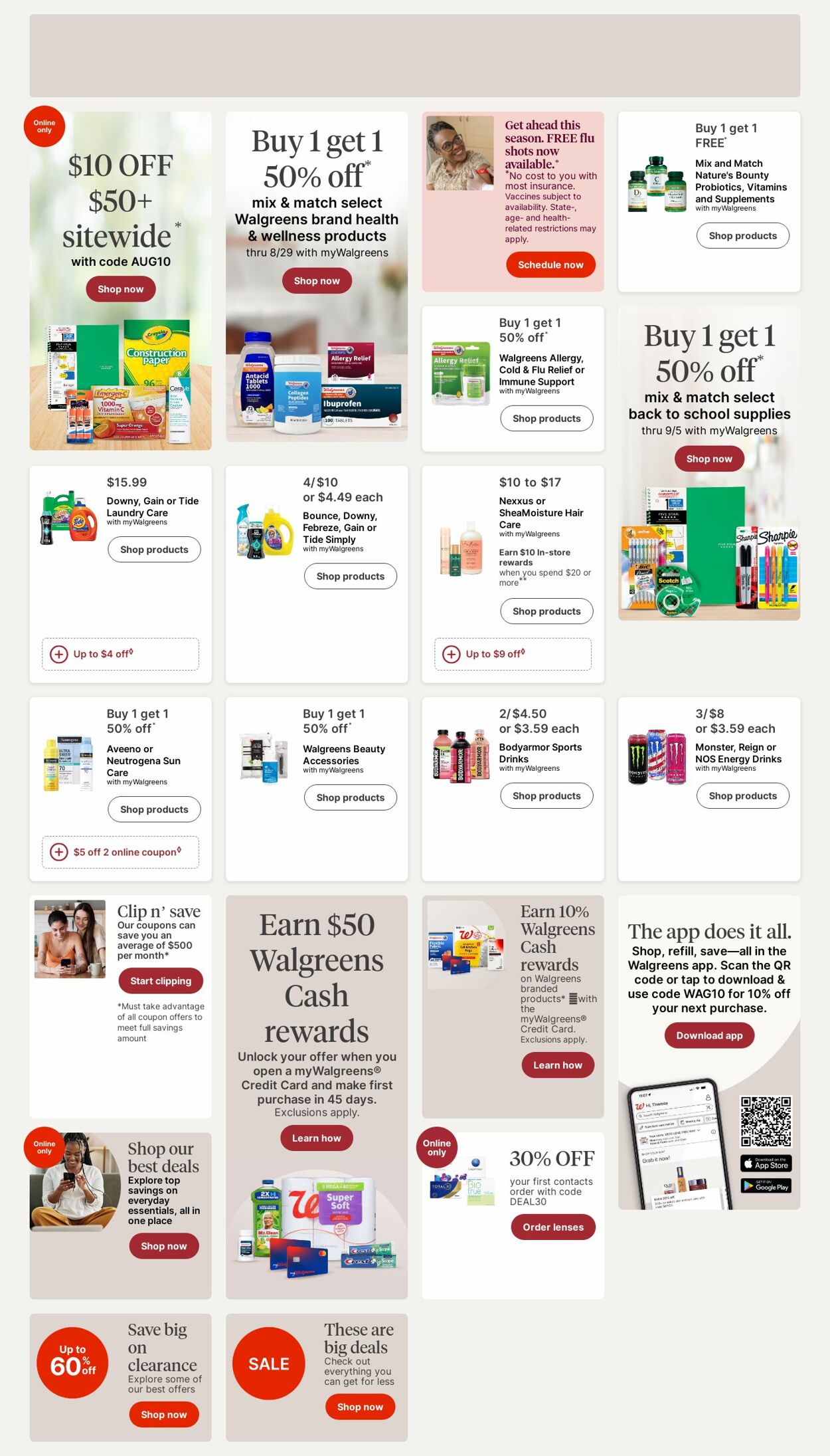 Catalogue Walgreens from 08/17/2026