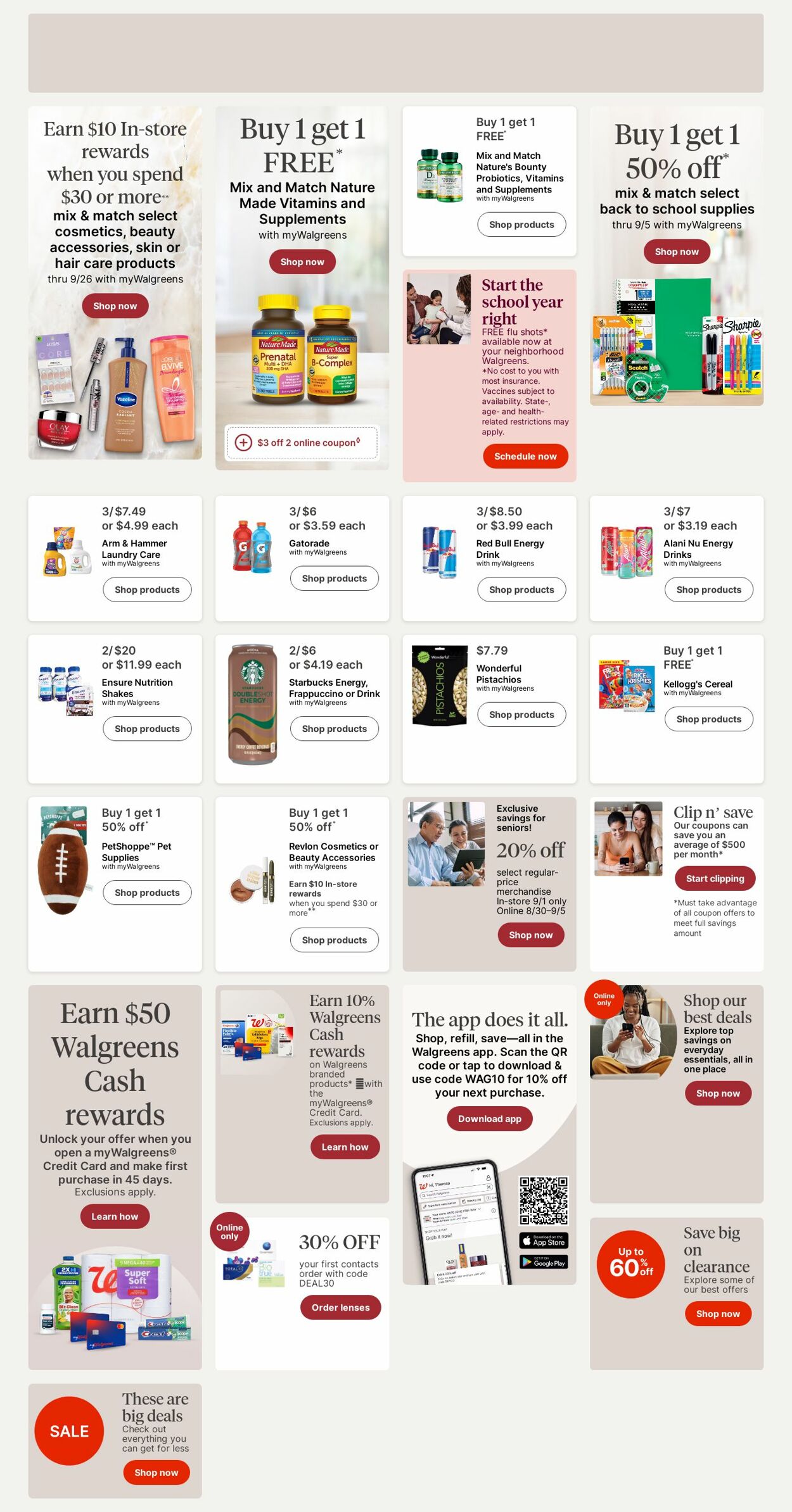 Catalogue Walgreens from 08/31/2026