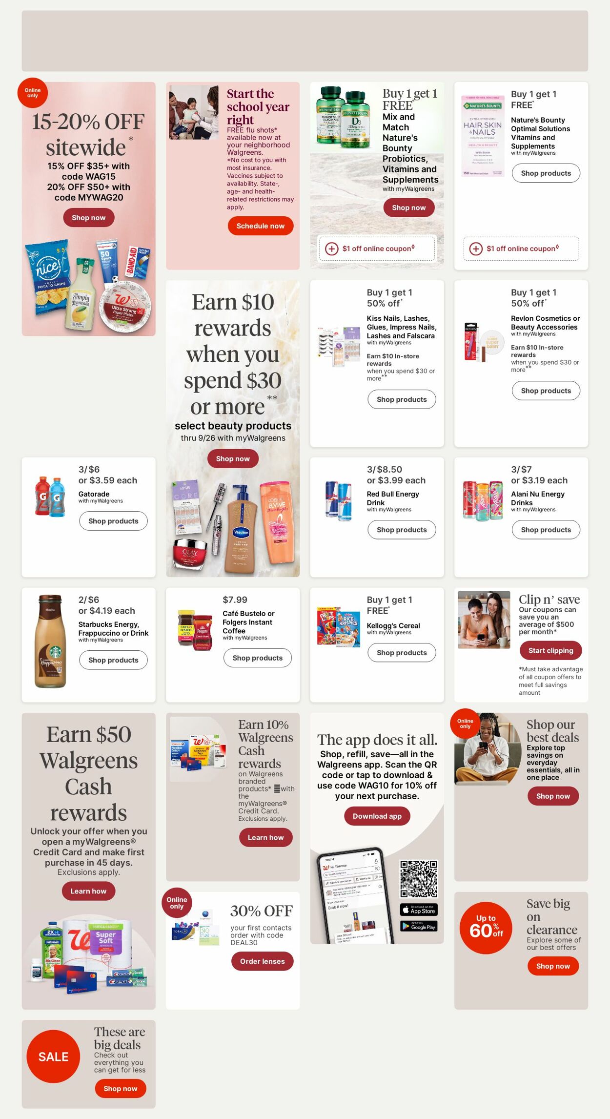 Catalogue Walgreens from 09/07/2026