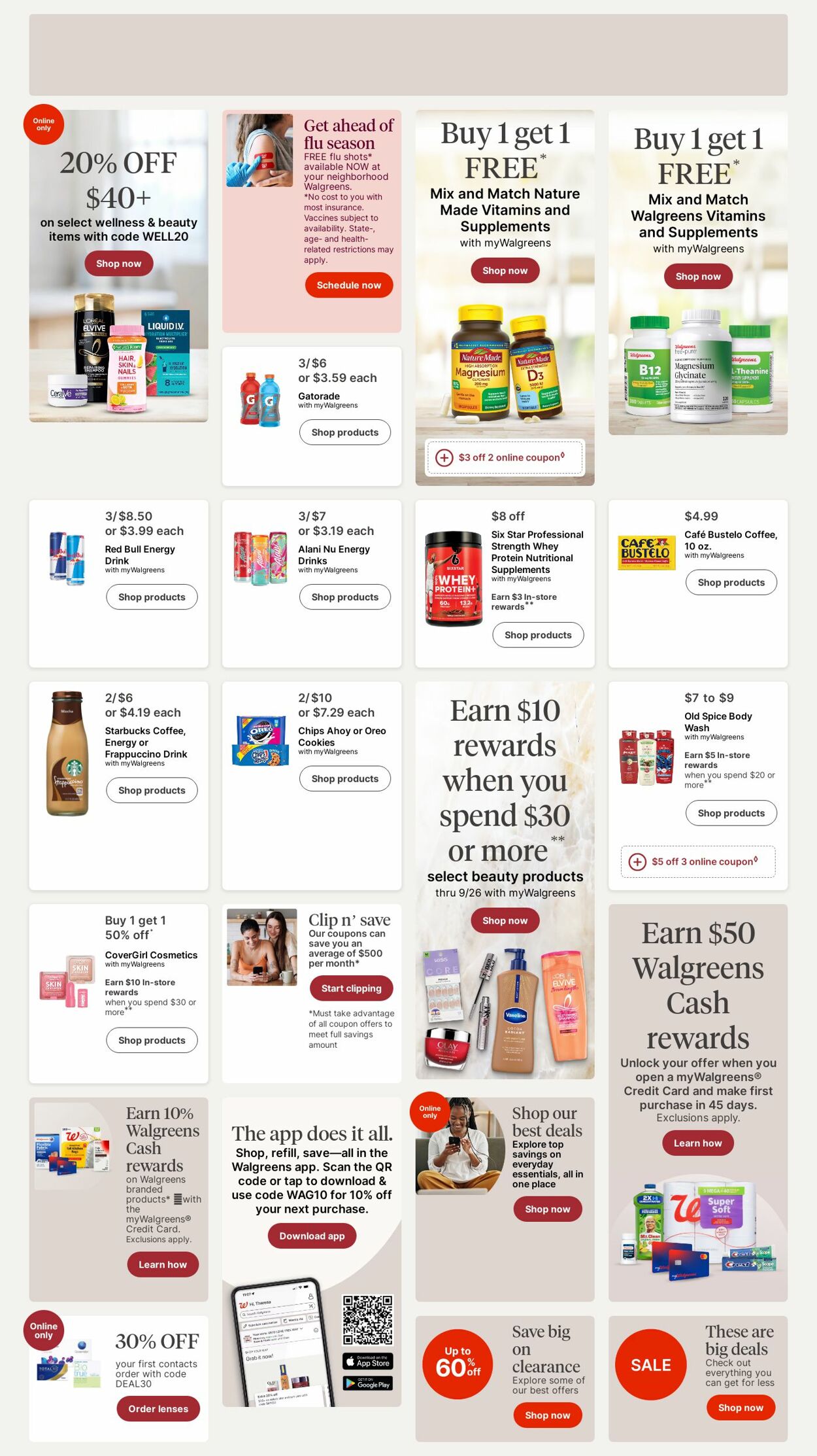 Catalogue Walgreens from 09/14/2026