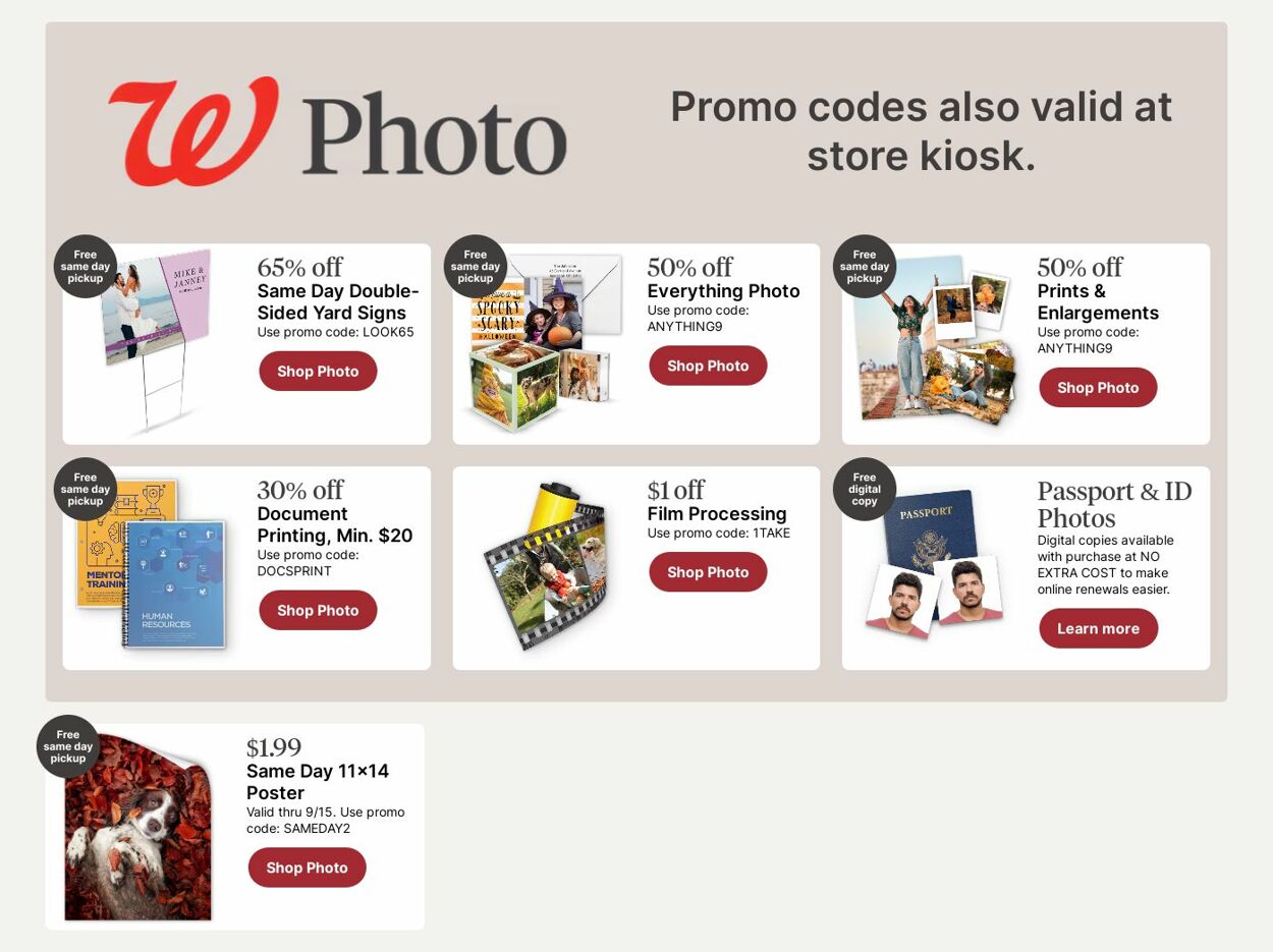 Catalogue Walgreens from 09/14/2026