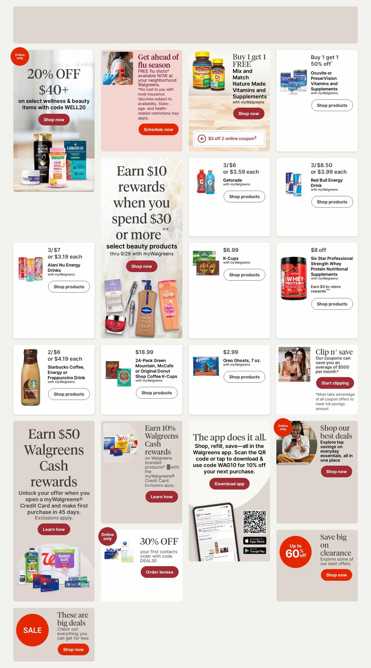 Catalogue Walgreens from 09/21/2026