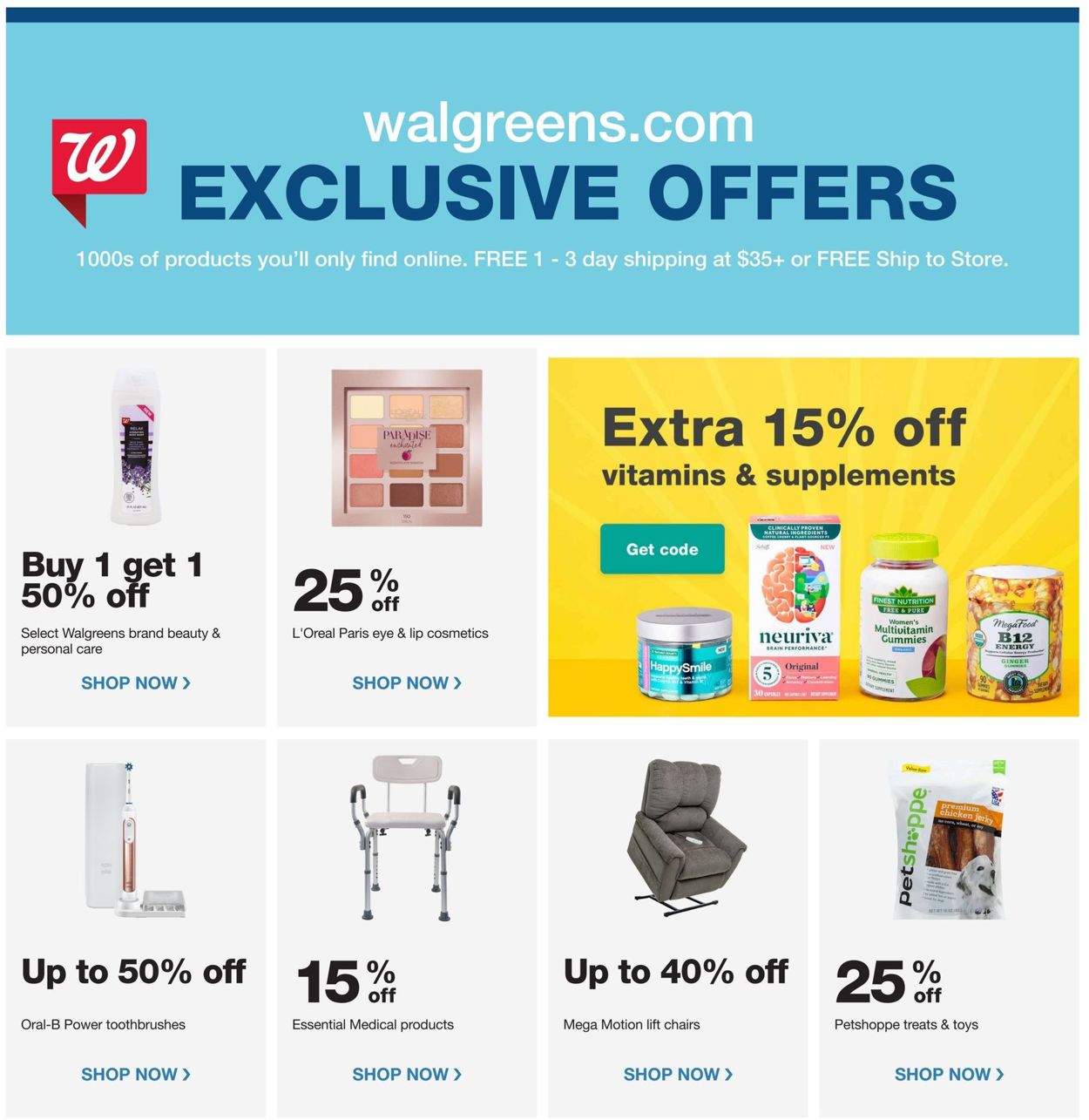Catalogue Walgreens from 05/26/2019