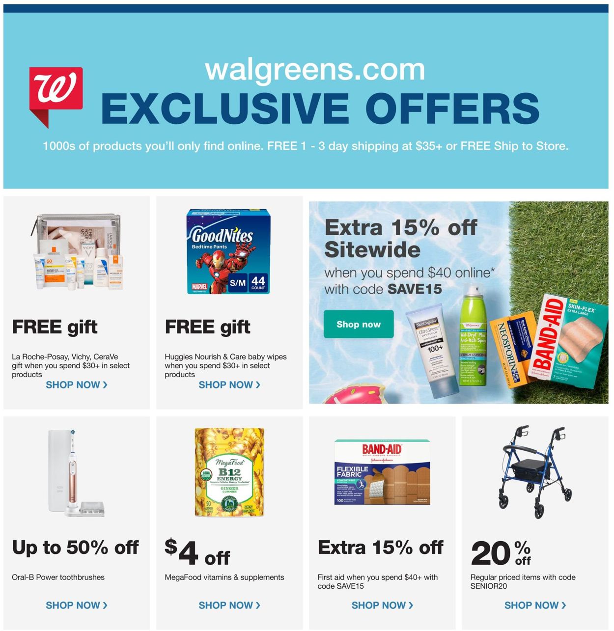 Catalogue Walgreens from 06/02/2019