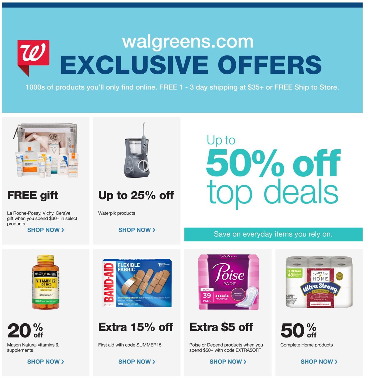 Catalogue Walgreens from 06/23/2019
